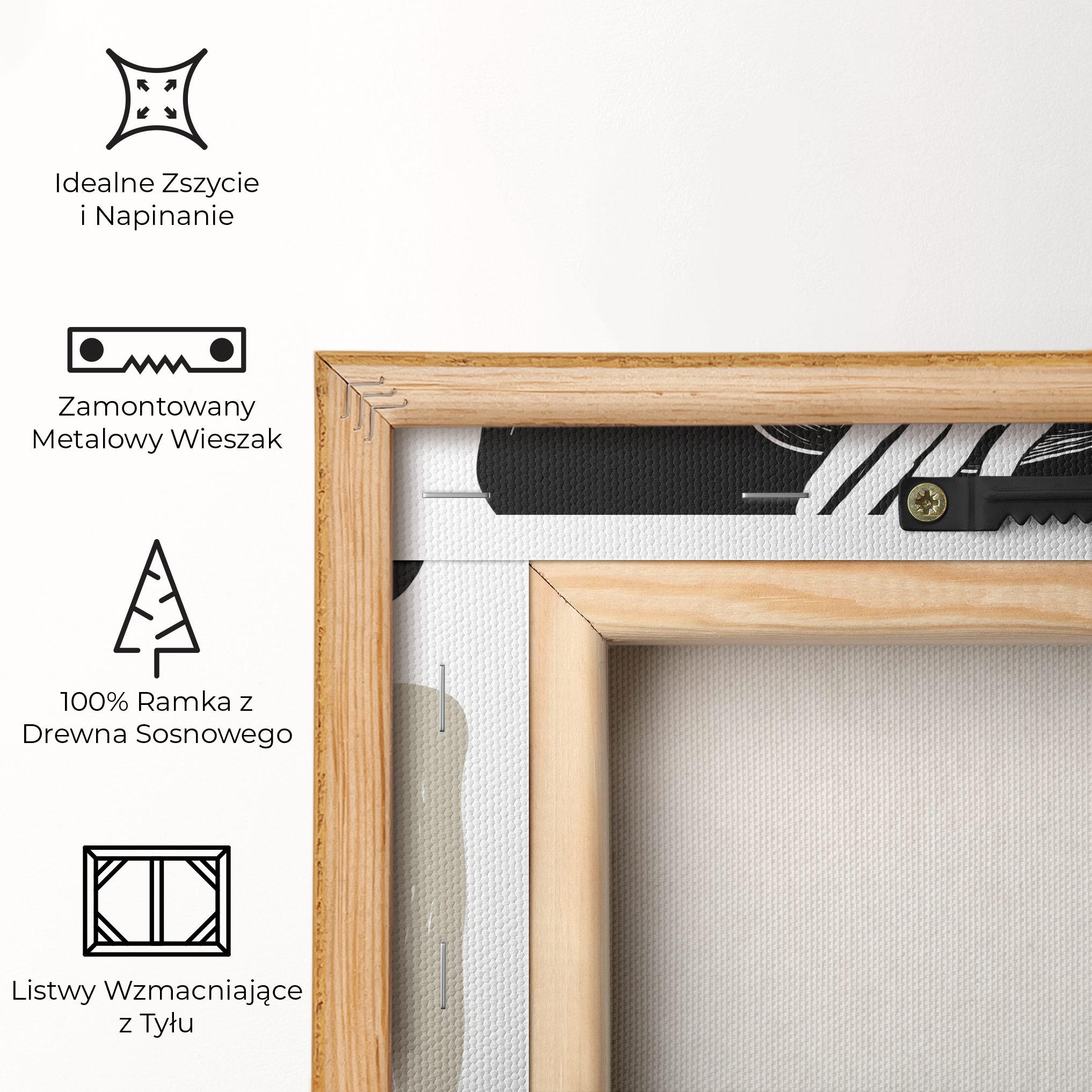 Obraz na Płótnie Big Earring mockup 5