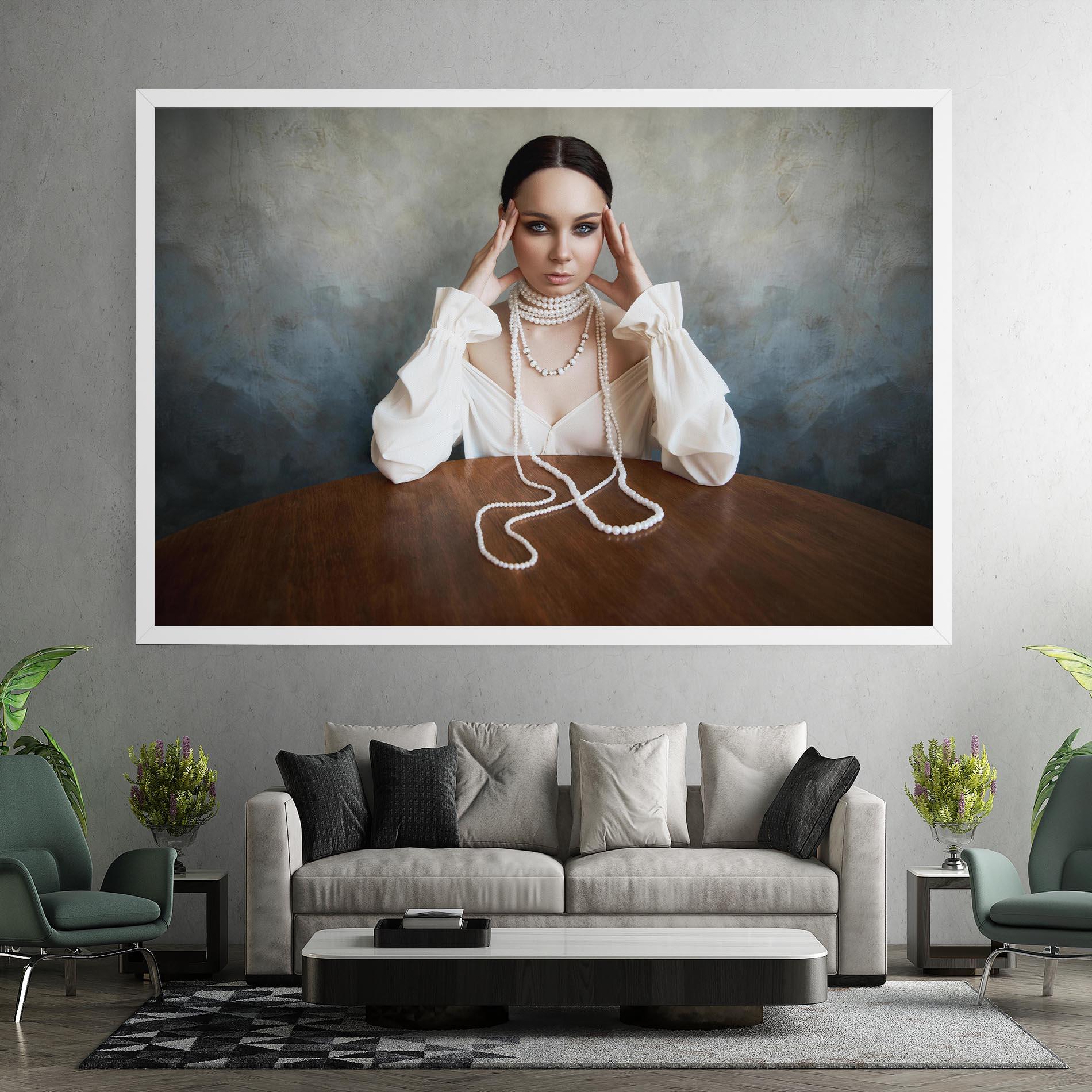 Obraz na Płótnie Boho Clothing Necklace mockup 7