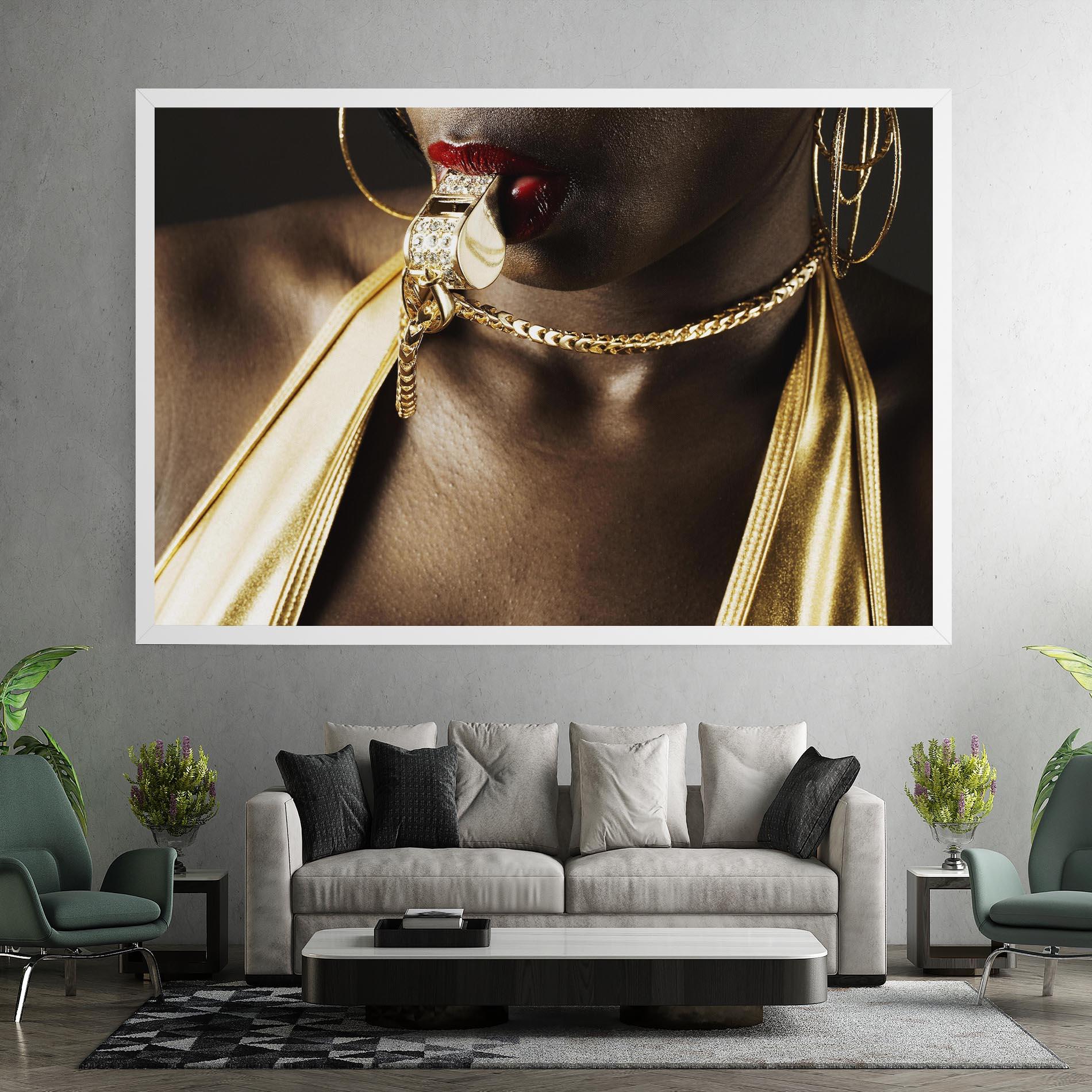 Obraz na Płótnie Golden Whistle mockup 7