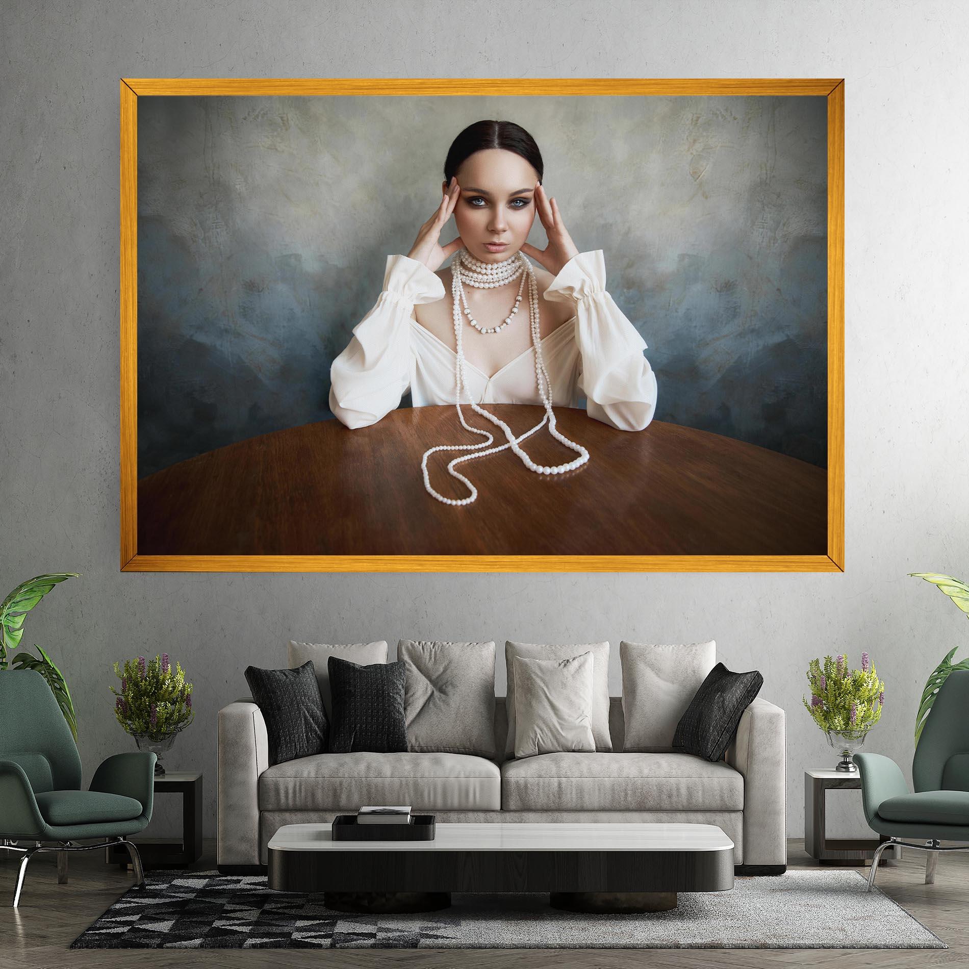 Obraz na Płótnie Boho Clothing Necklace mockup 7