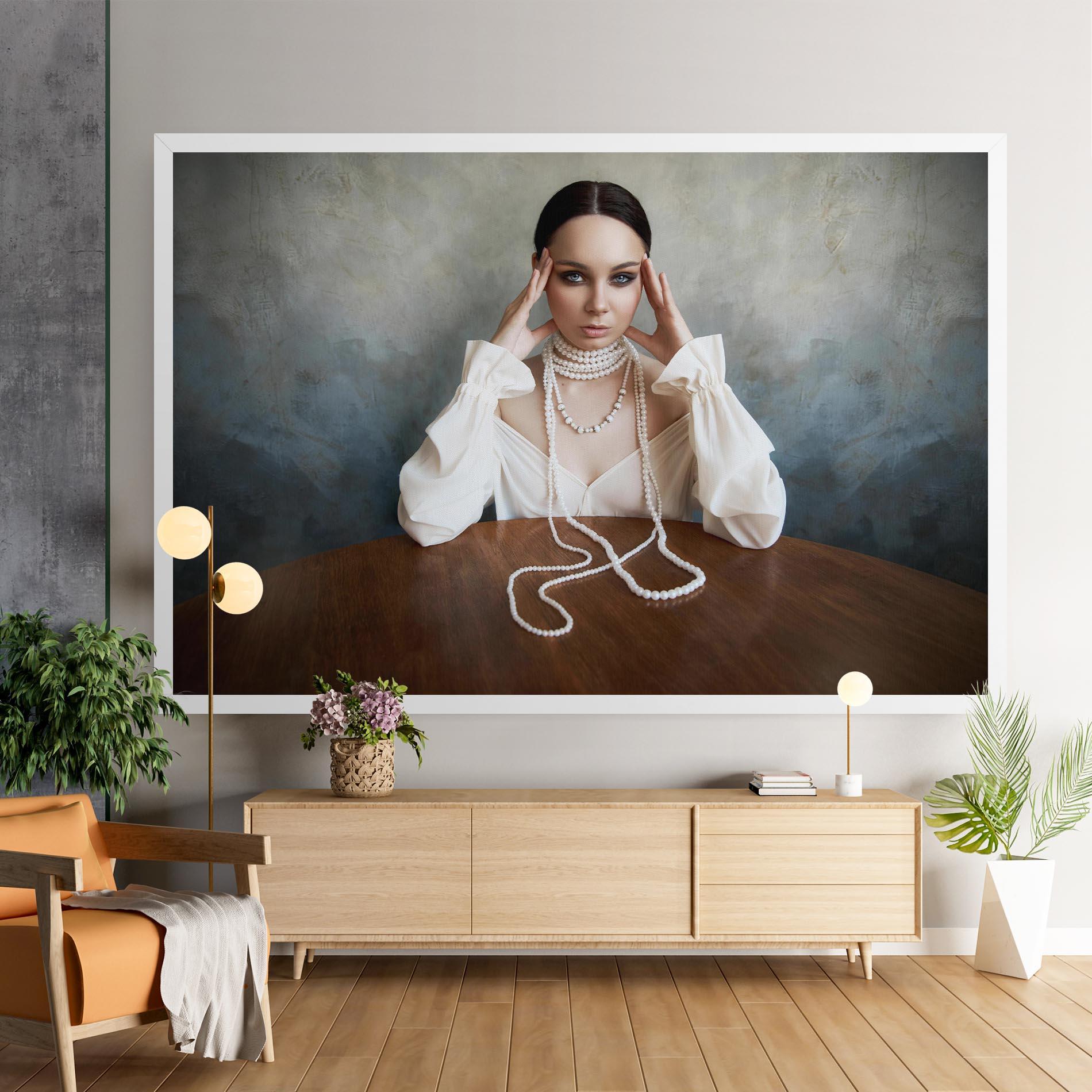 Obraz na Płótnie Boho Clothing Necklace mockup 9