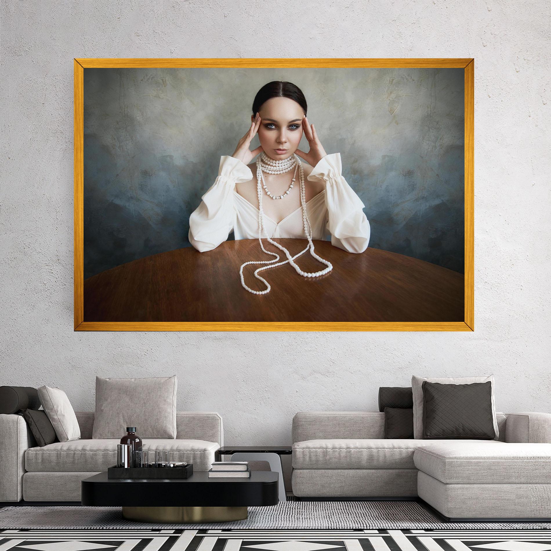 Obraz na Płótnie Boho Clothing Necklace mockup 2