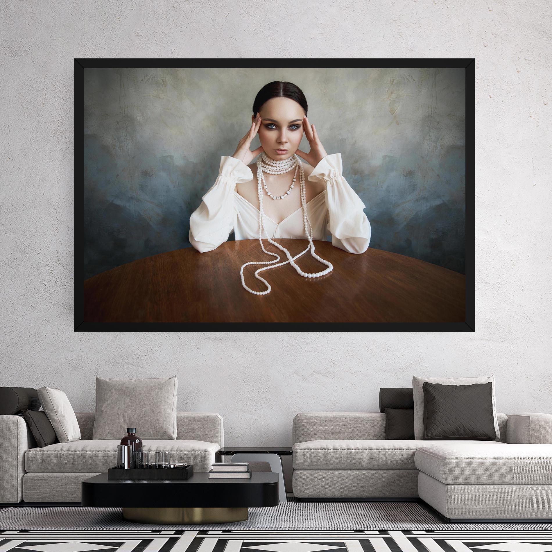 Obraz na Płótnie Boho Clothing Necklace mockup 2