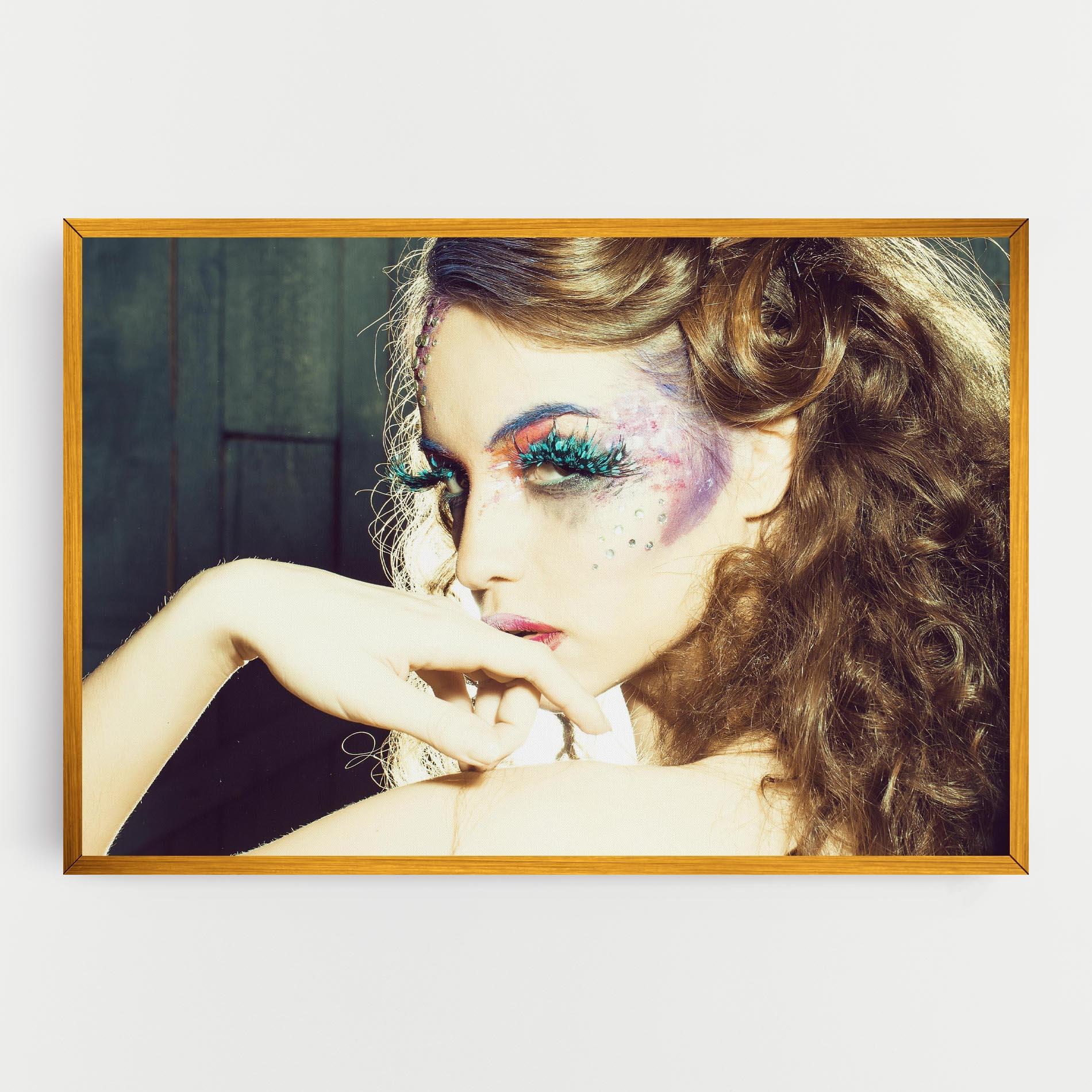 Obraz na Płótnie False Feather Eyelashes mockup 0