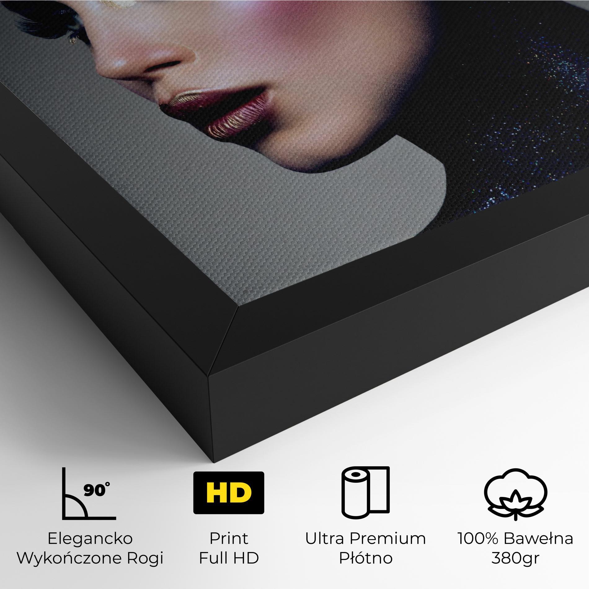 Obraz na Płótnie Galaxy Neck mockup 4