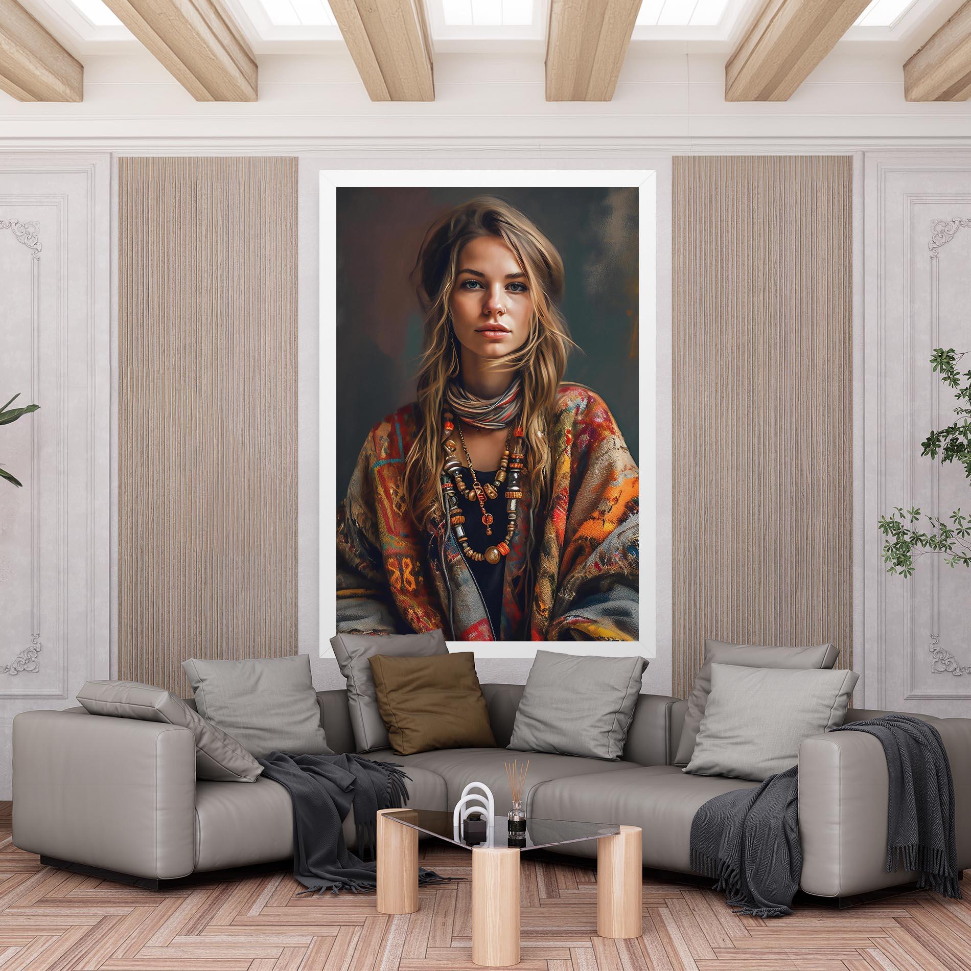 Obraz na Płótnie Woolen Sweater mockup 6