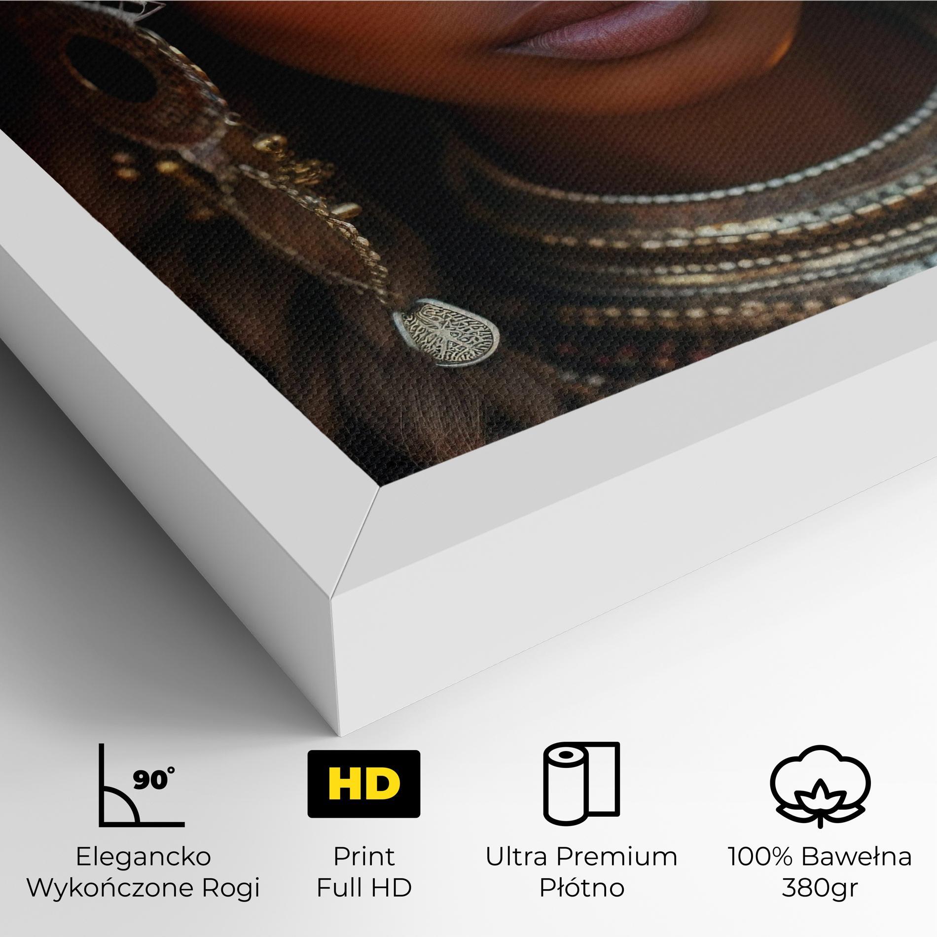 Obraz na Płótnie Unique Smokey Eyes mockup 4