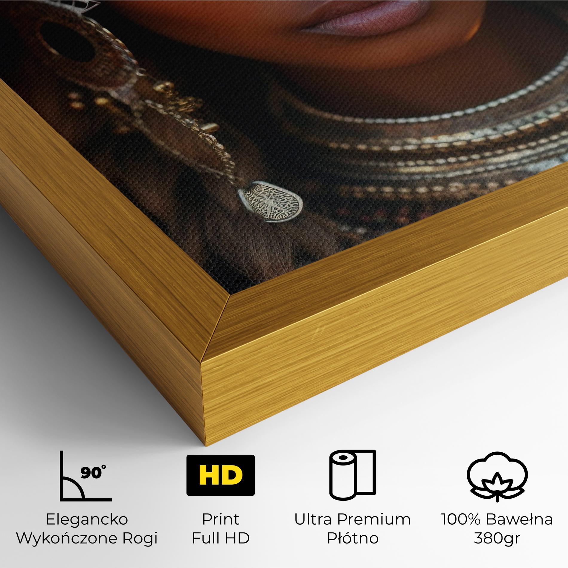 Obraz na Płótnie Unique Smokey Eyes mockup 4