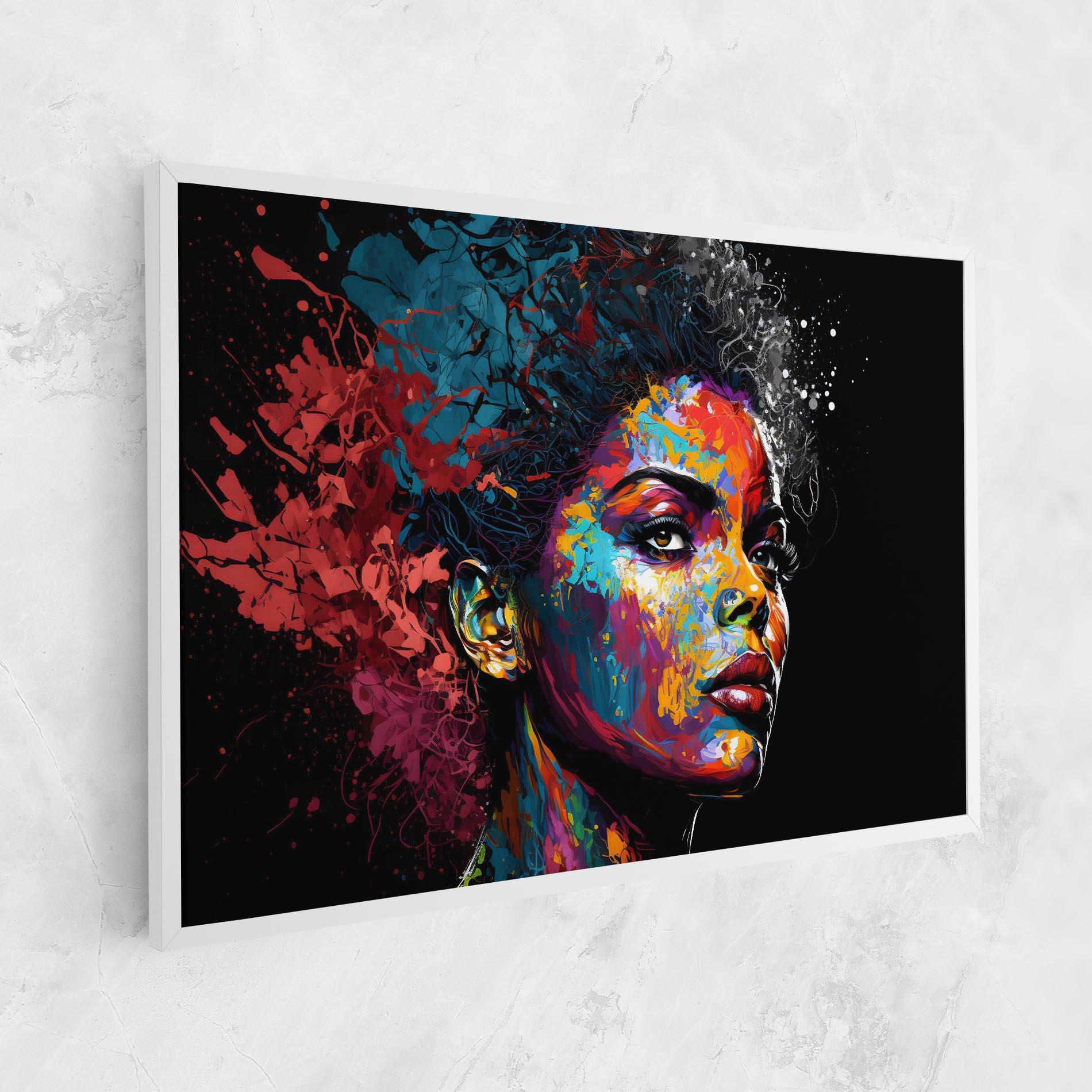 Obraz na Płótnie American Woman Splashes mockup 1