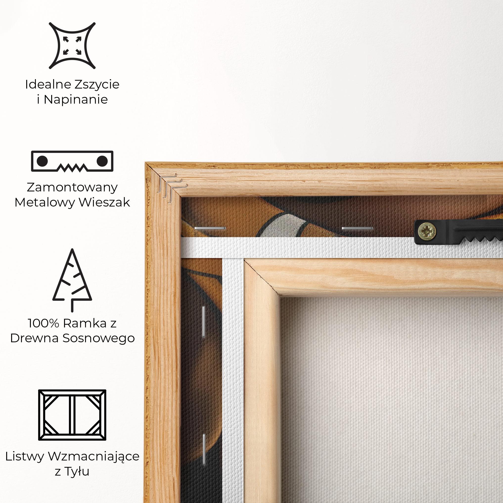 Obraz na Płótnie Fashion African Woman mockup 5