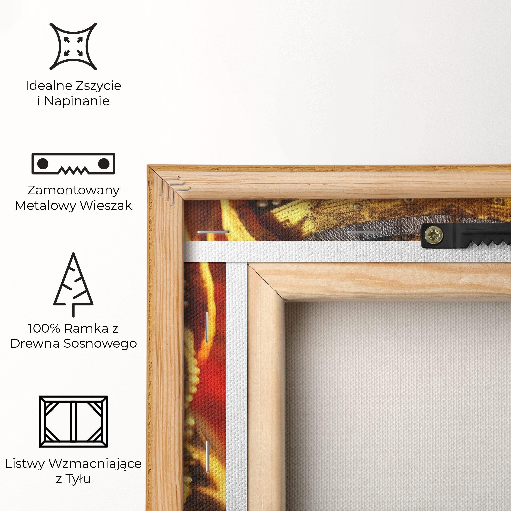 Obraz na Płótnie Unique Smokey Eyes mockup 5