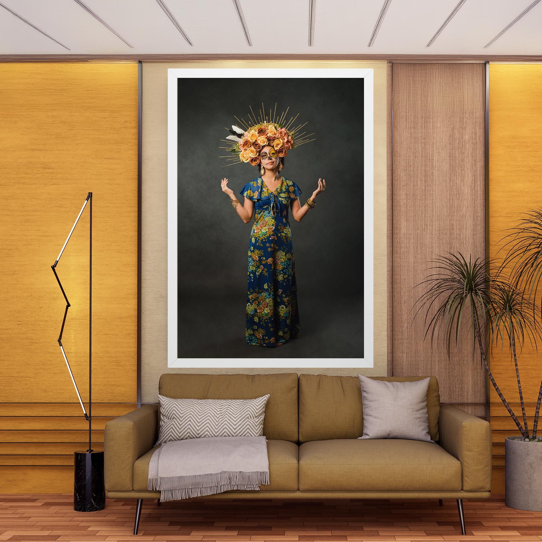 Sugar Skull Makeup mockup 9