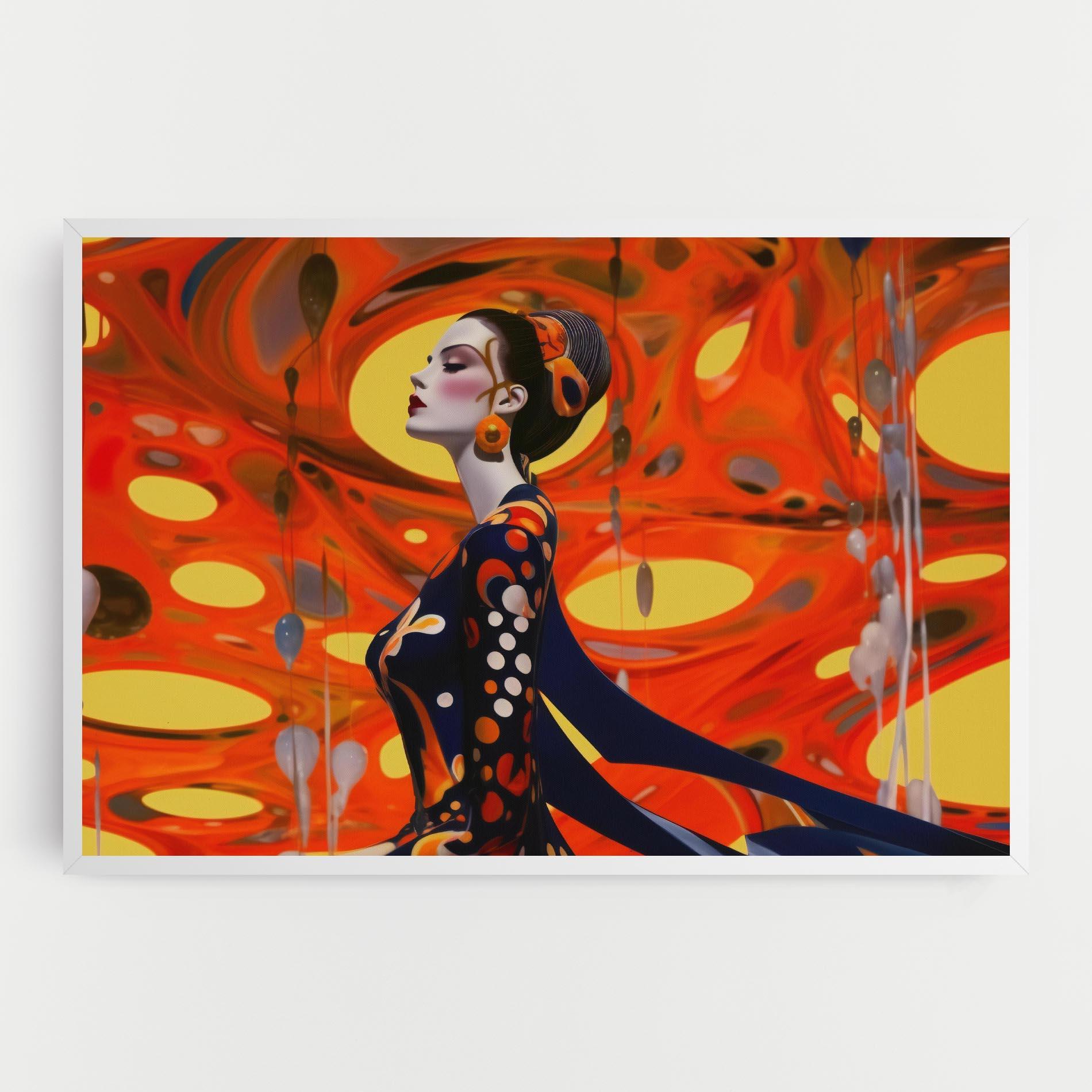 Obraz na Płótnie Big Orange Accesories mockup 0