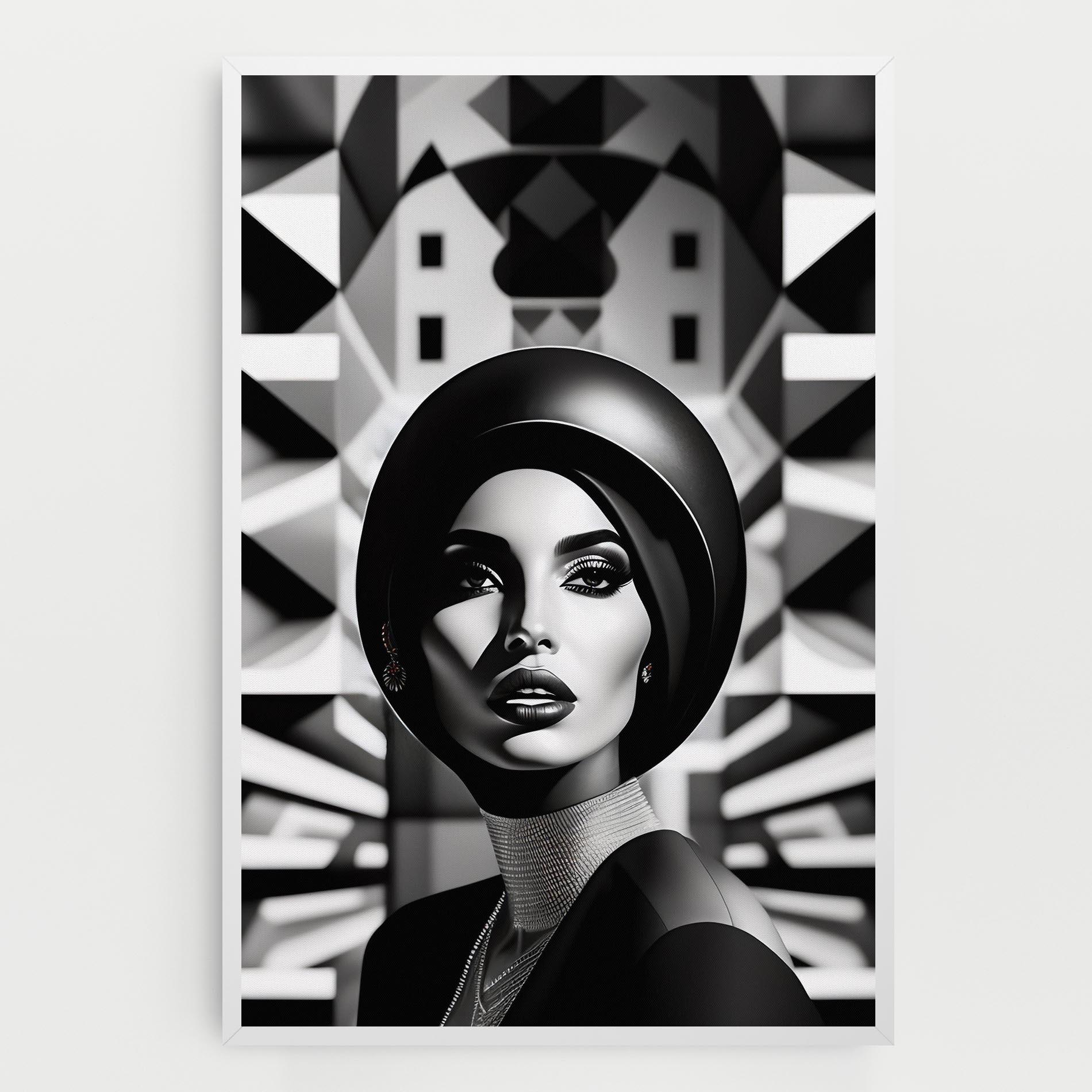 Obraz na Płótnie Big Black Hat mockup 0