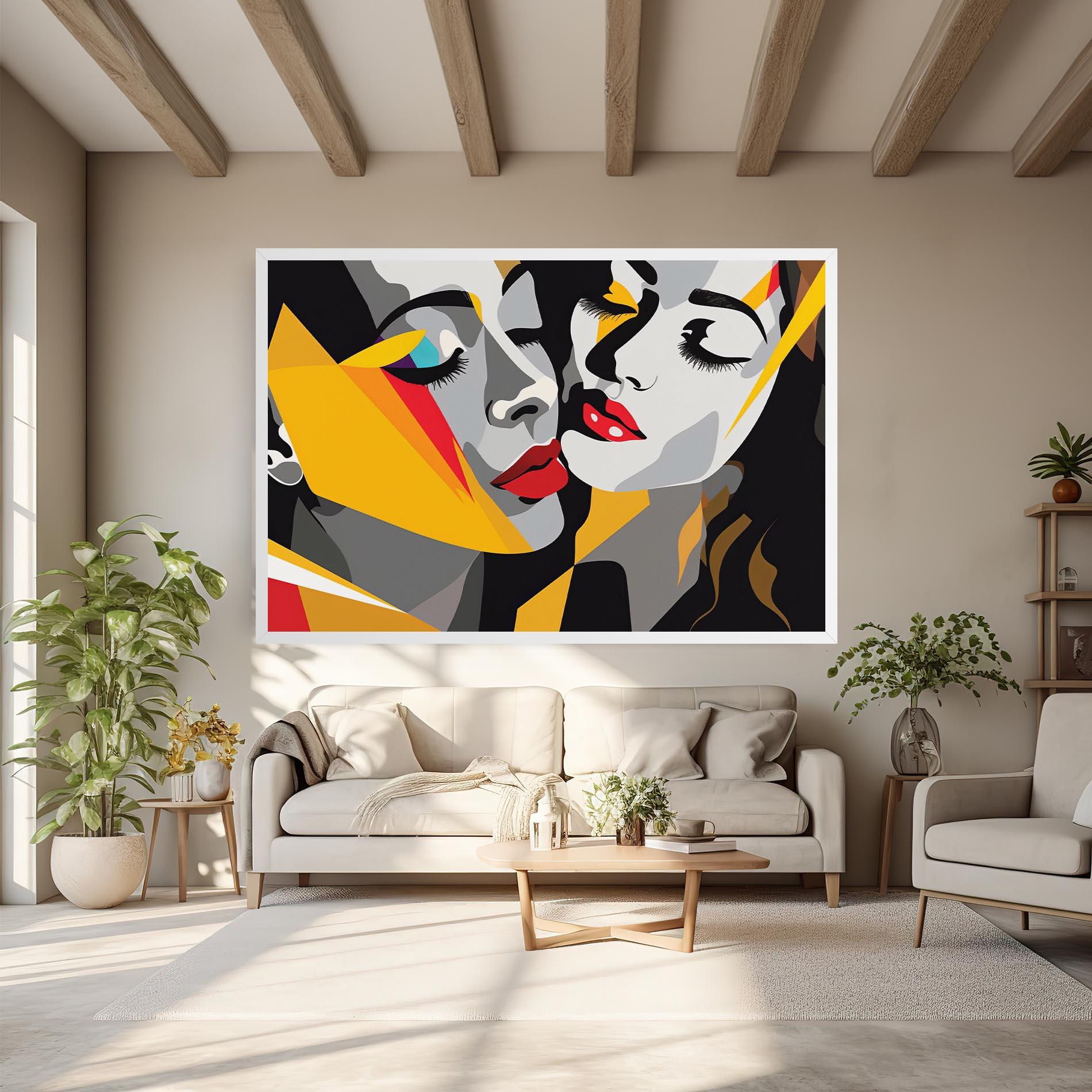 Obraz na Płótnie Dreamy Modern Female mockup 6