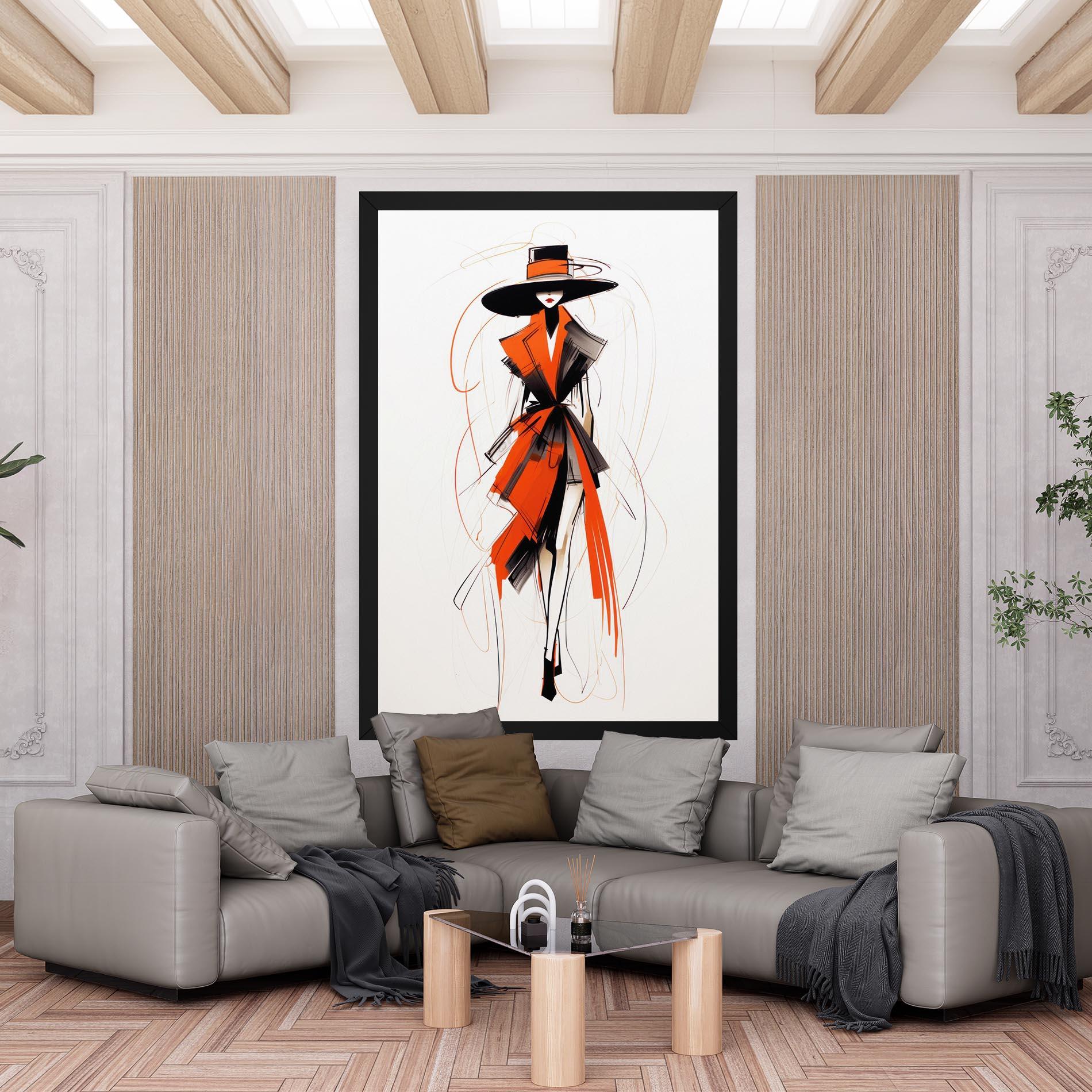 Obraz na Płótnie Handdrawn Doodle mockup 6