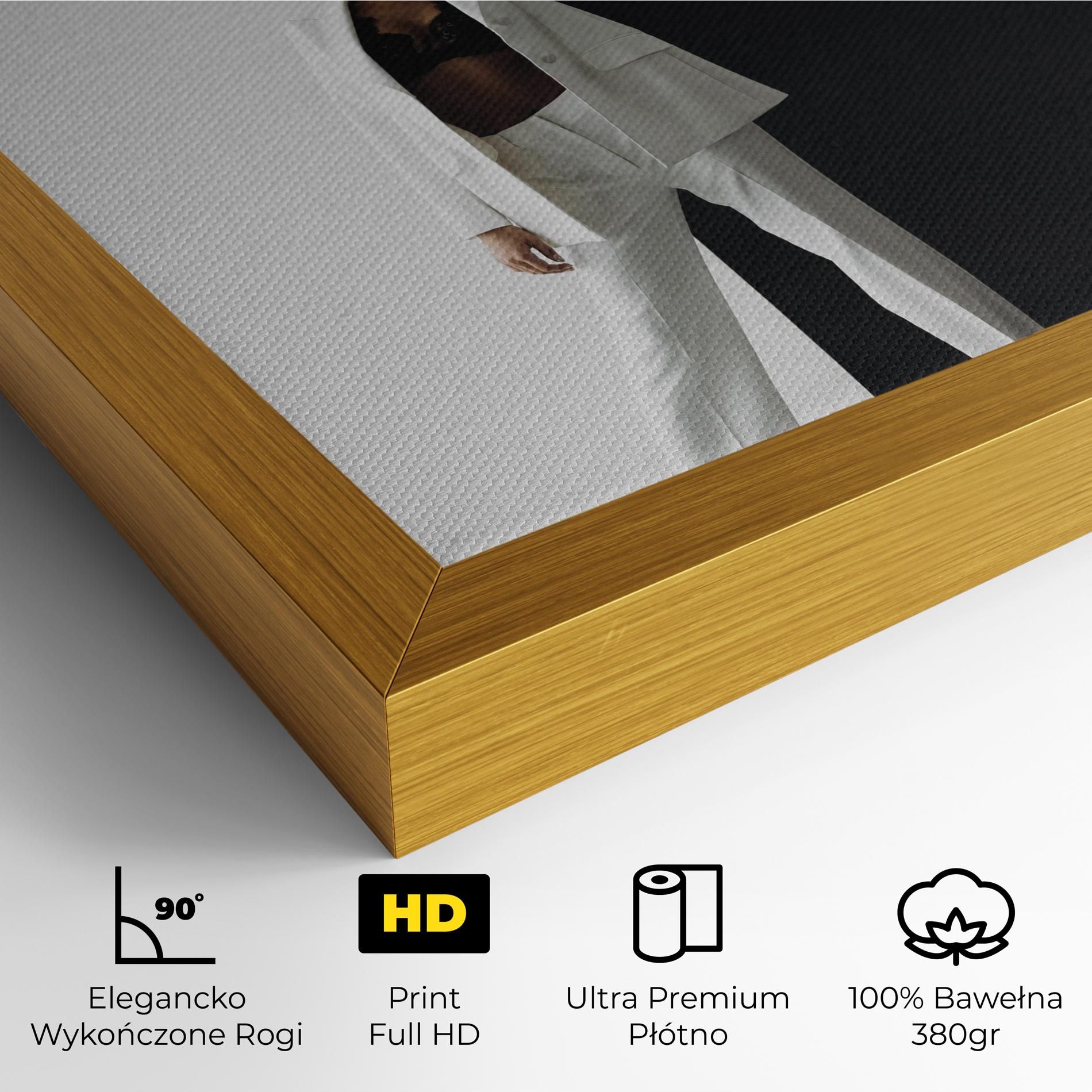 African Girl White Outfit mockup 4