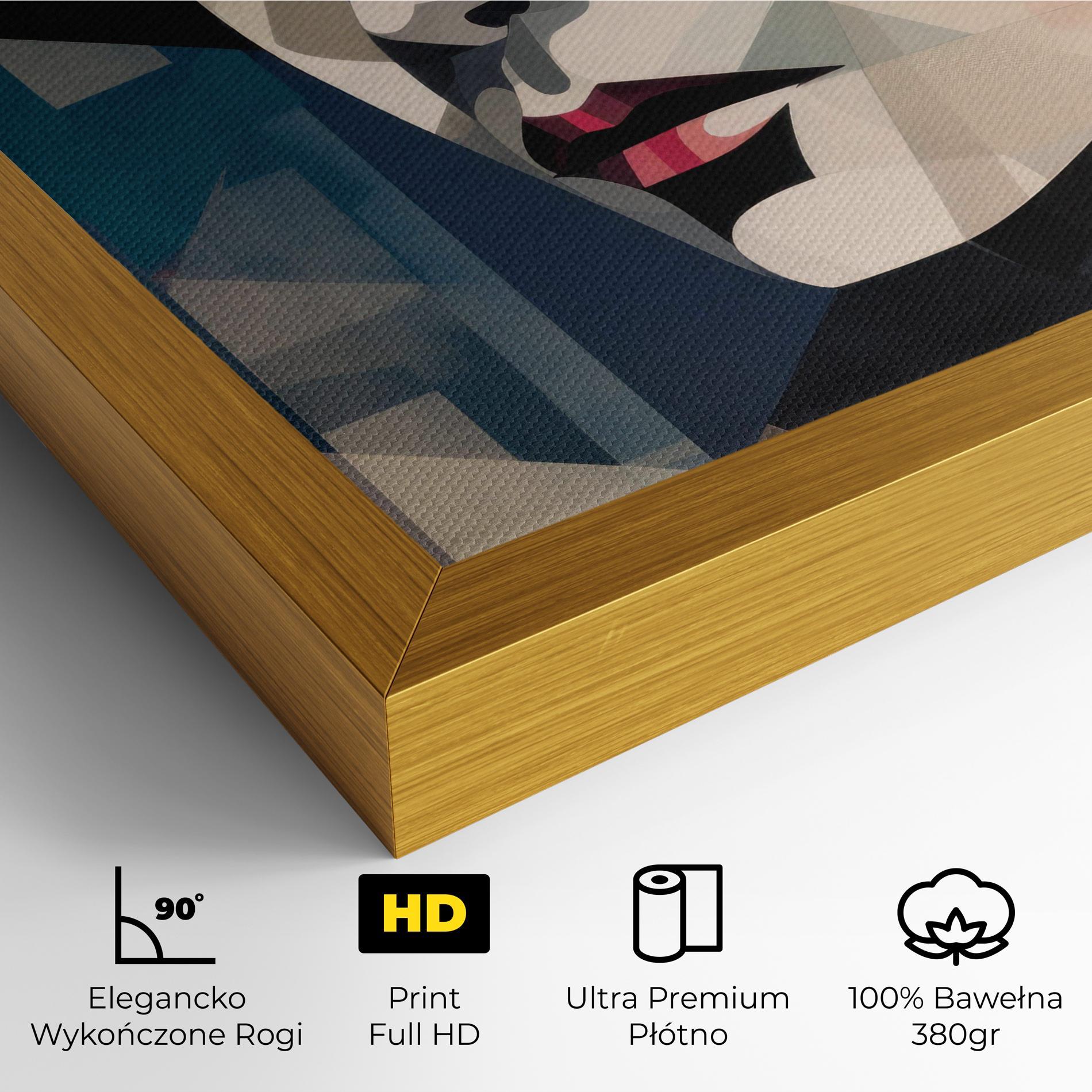 Obraz na Płótnie Chicago Portrait mockup 4