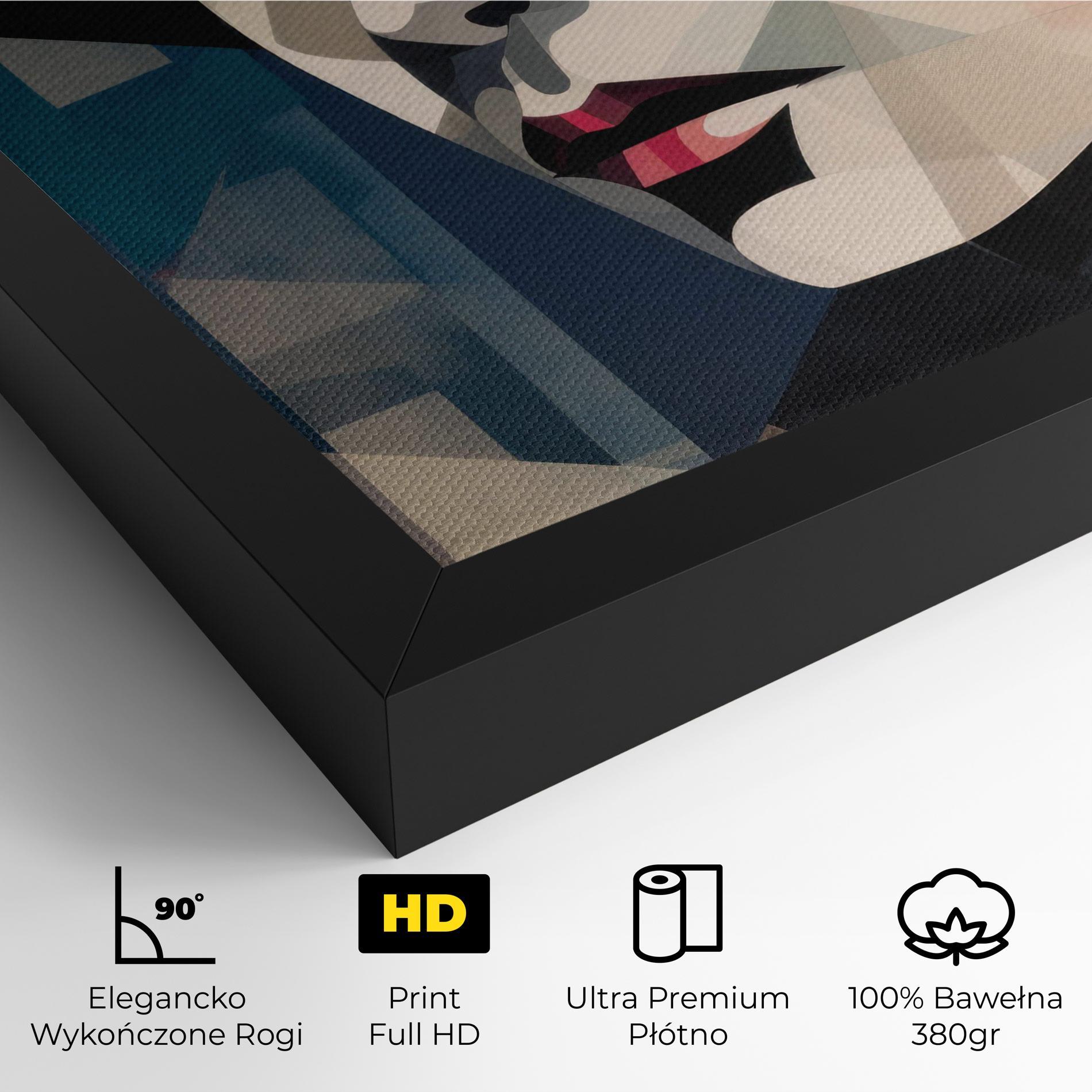 Obraz na Płótnie Chicago Portrait mockup 4