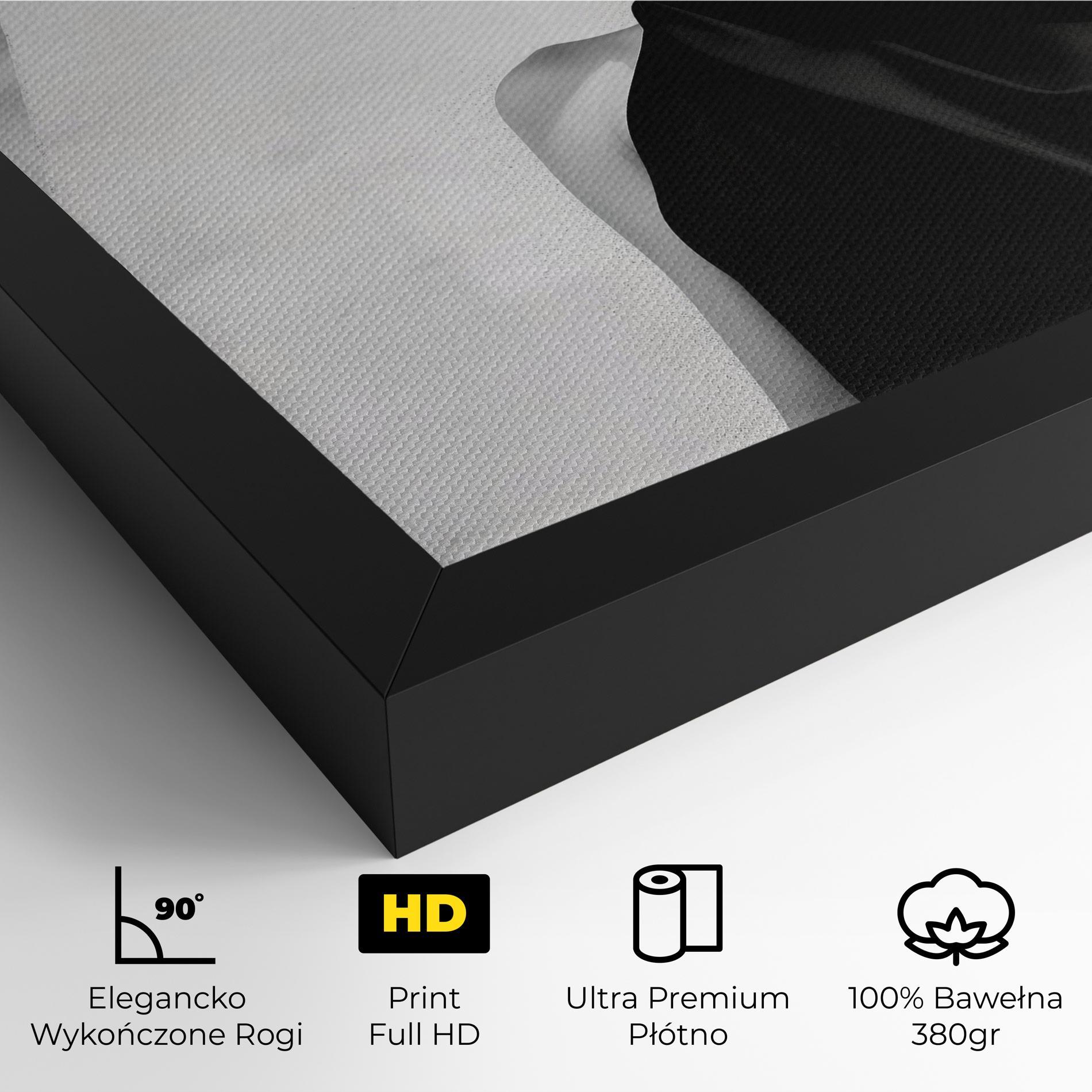 Obraz na Płótnie Modern Fashion Portrait mockup 4