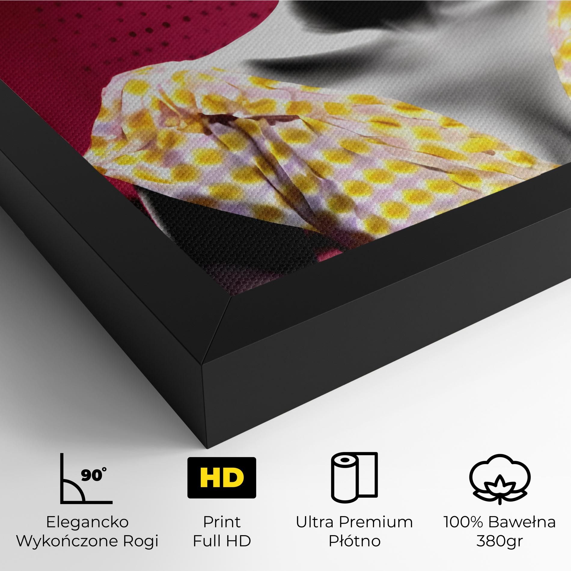 Yellow Dress On Pink mockup 4