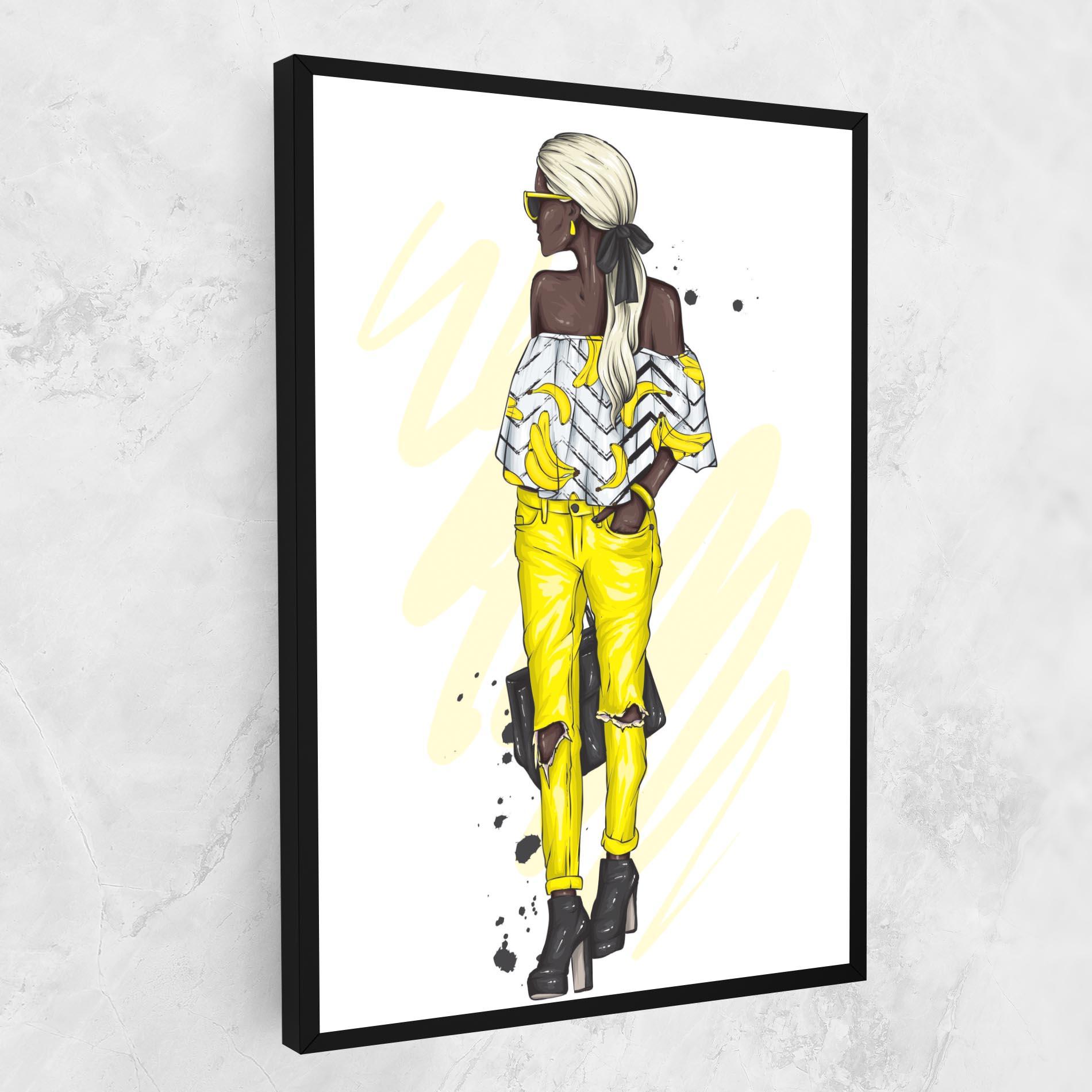 Obraz na Płótnie Banana Blouse mockup 1