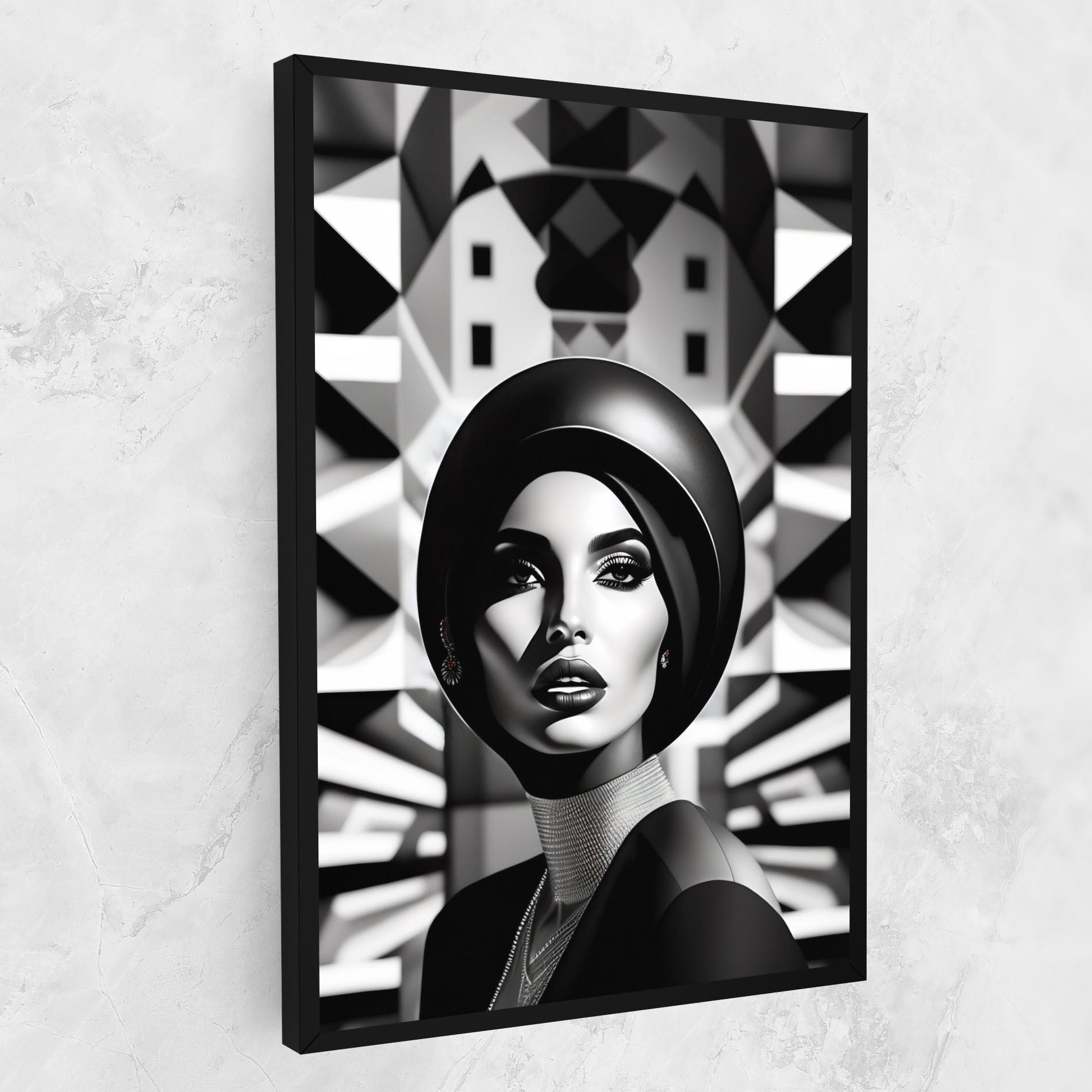 Obraz na Płótnie Big Black Hat mockup 1