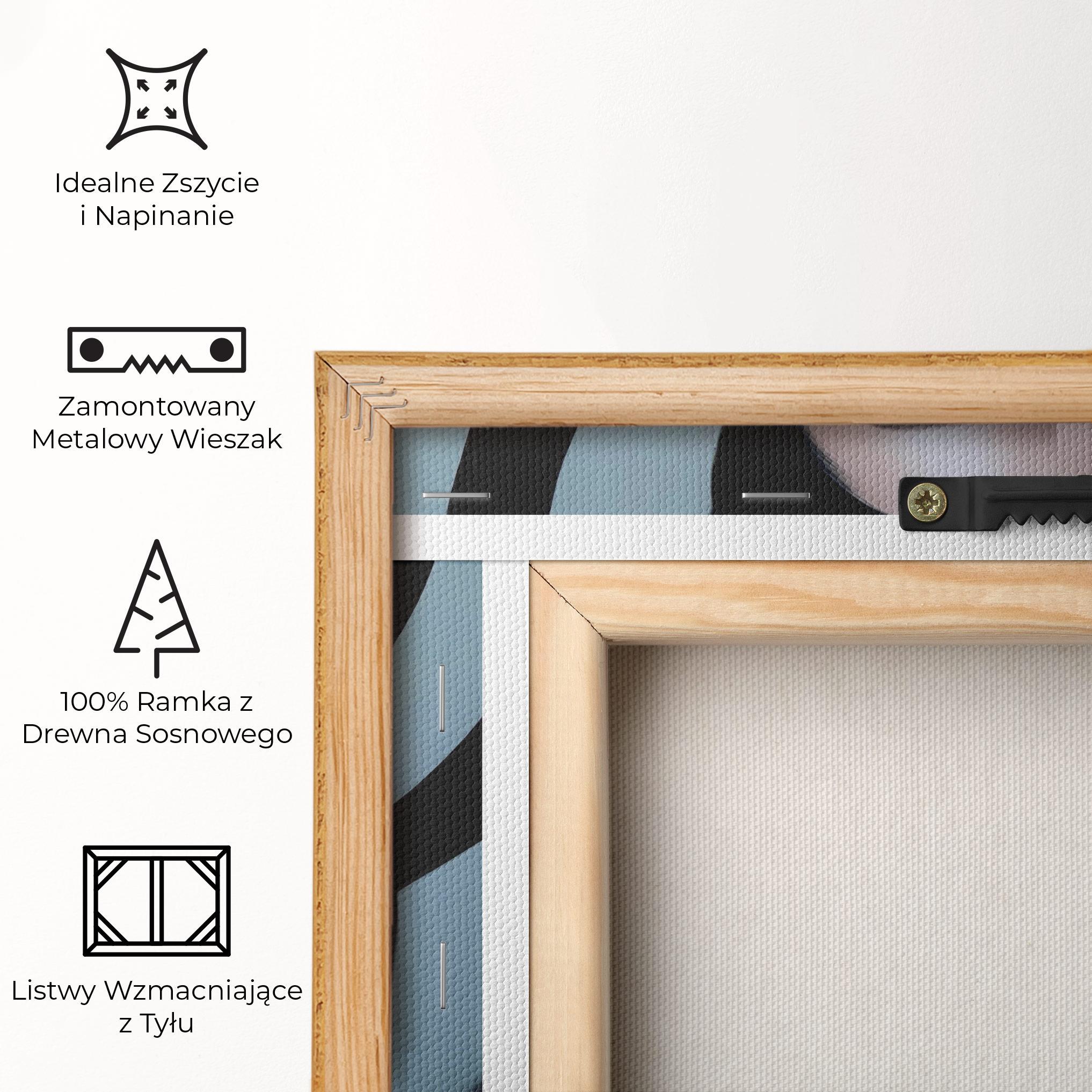 Obraz na Płótnie Asiatic Black Outfit mockup 5