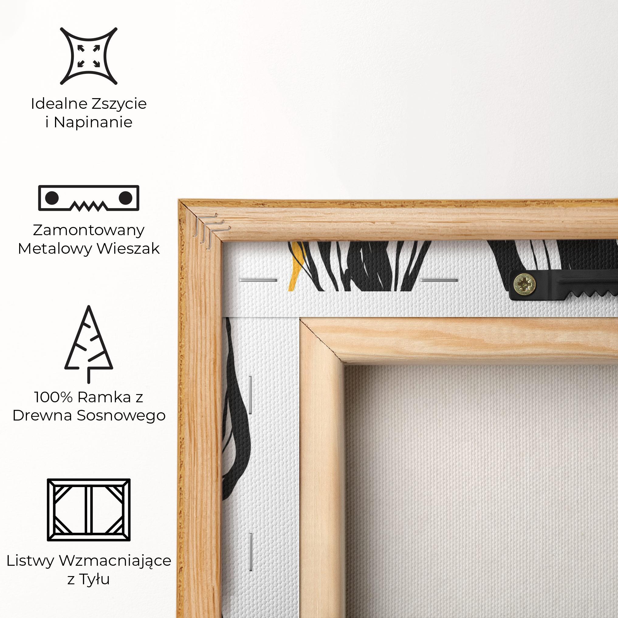 Obraz na Płótnie Modern Outfit Line mockup 5