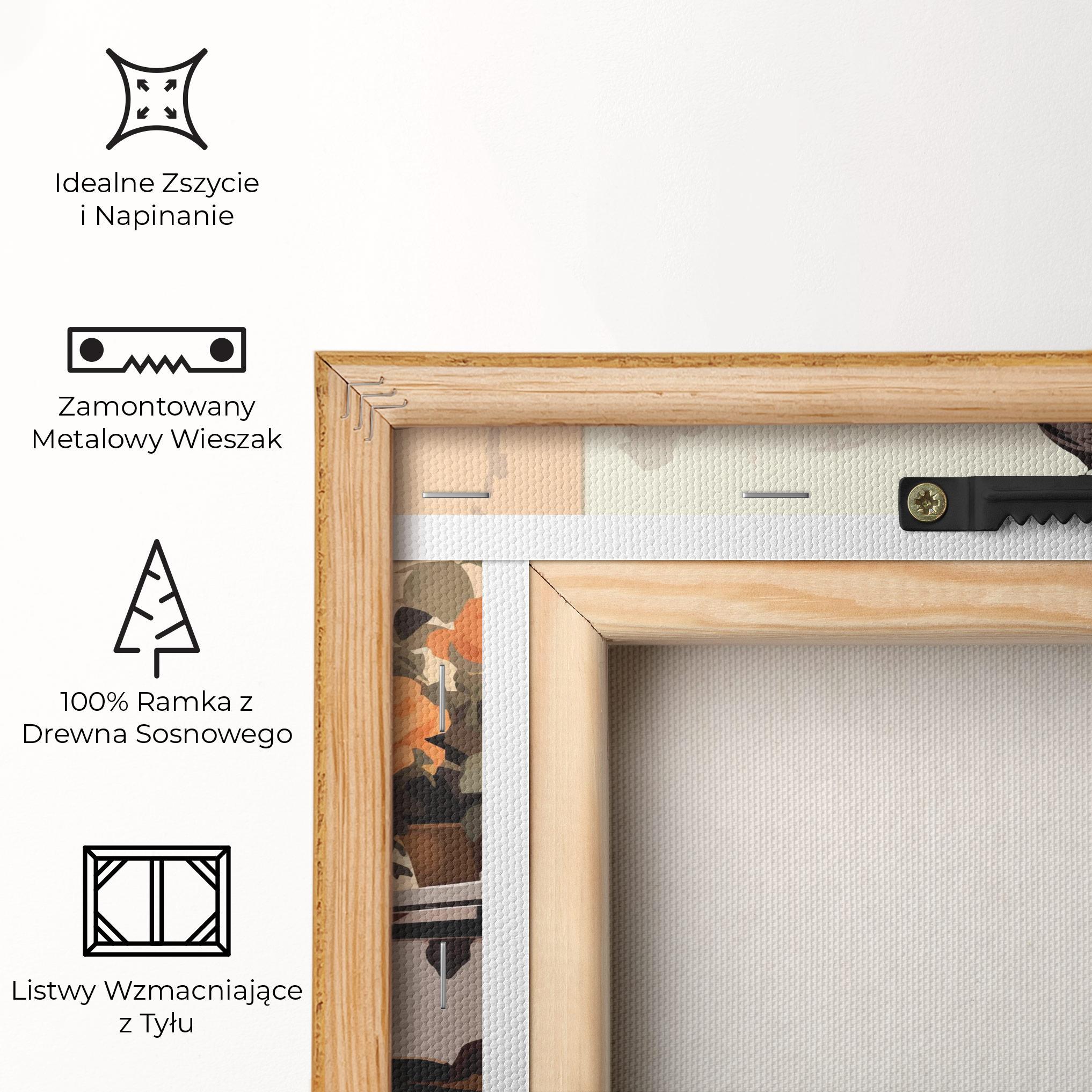 Obraz na Płótnie Singer Painting mockup 5