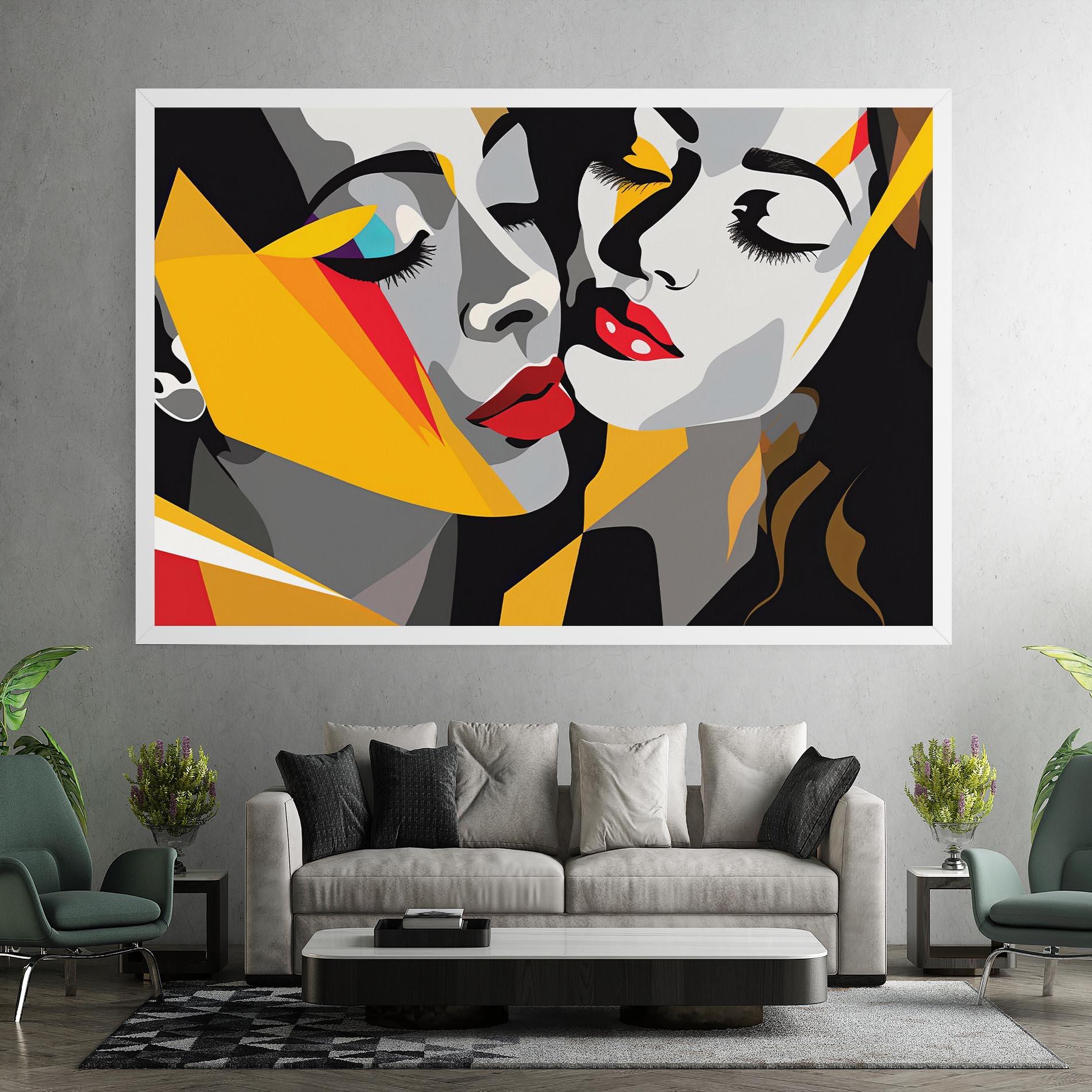 Obraz na Płótnie Dreamy Modern Female mockup 7