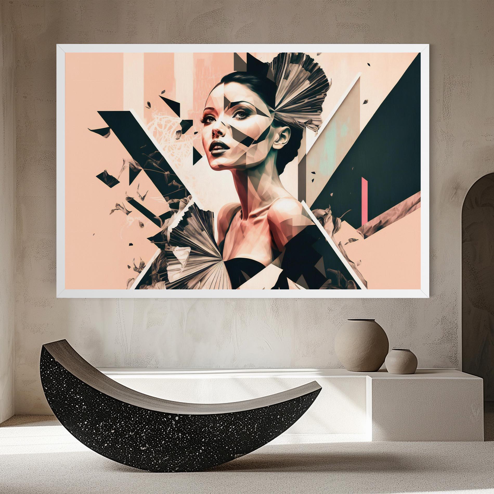 Obraz na Płótnie Fashionista Design mockup 8