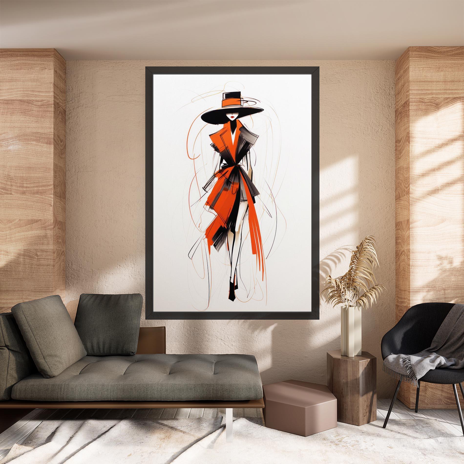 Obraz na Płótnie Handdrawn Doodle mockup 8