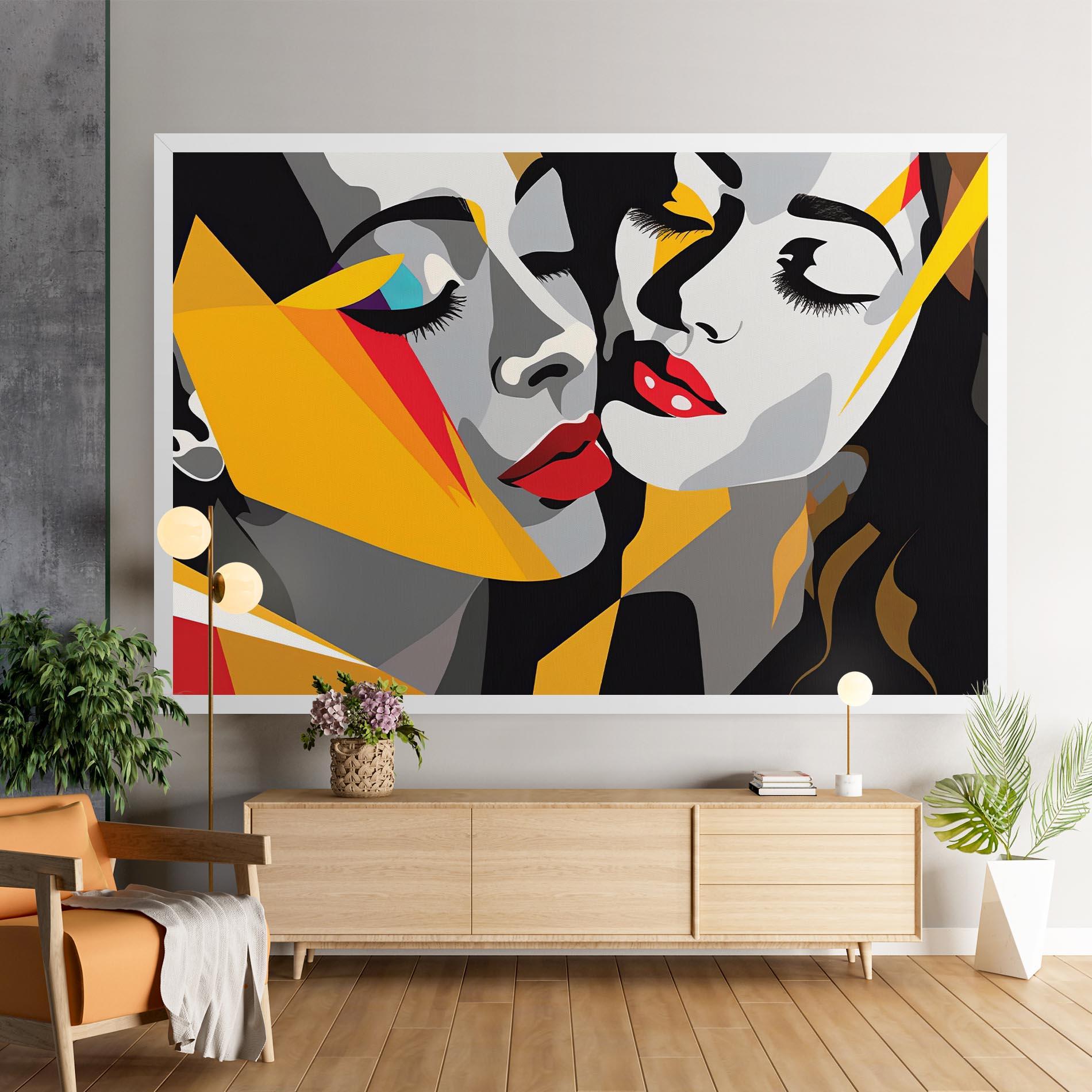 Obraz na Płótnie Dreamy Modern Female mockup 9