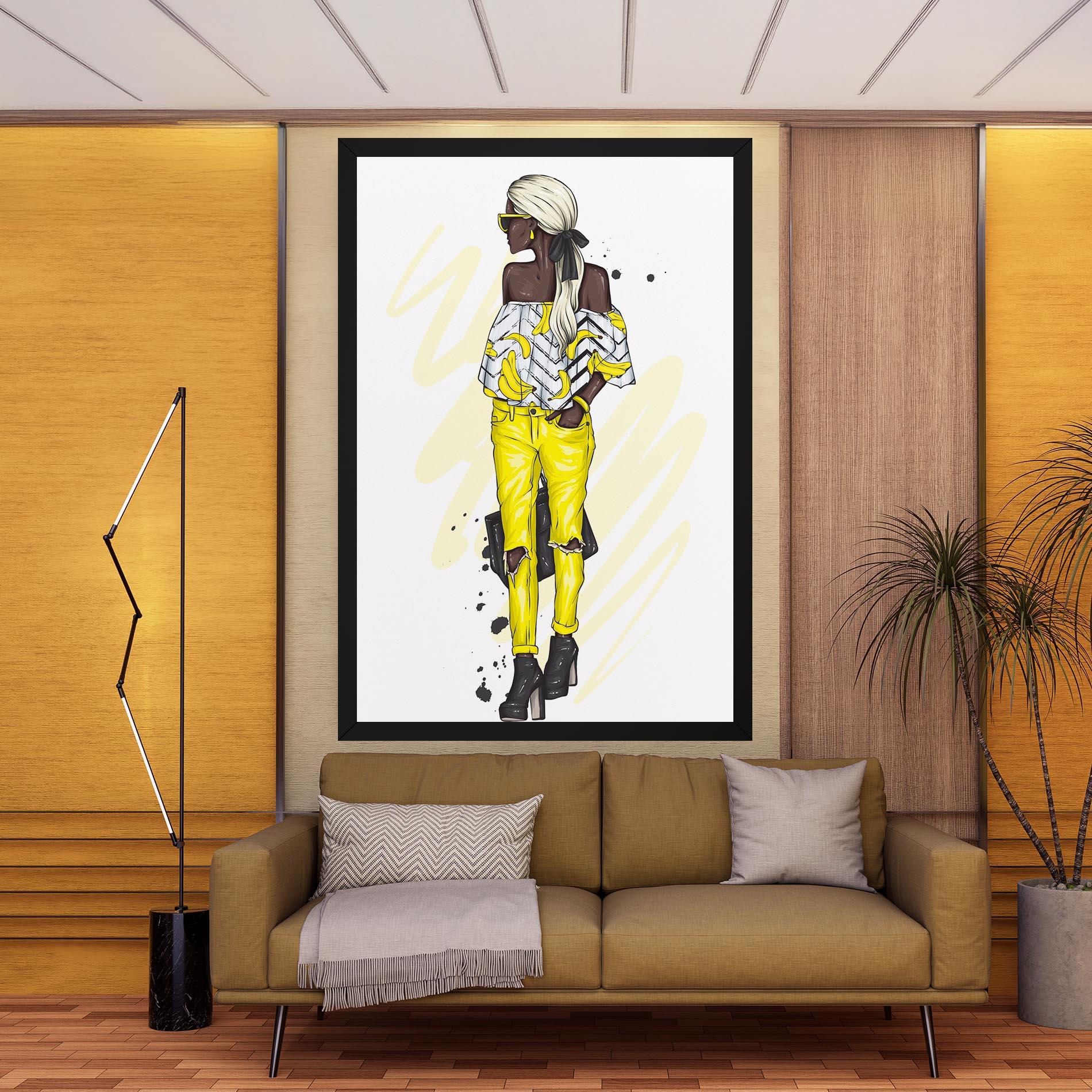 Obraz na Płótnie Banana Blouse mockup 9