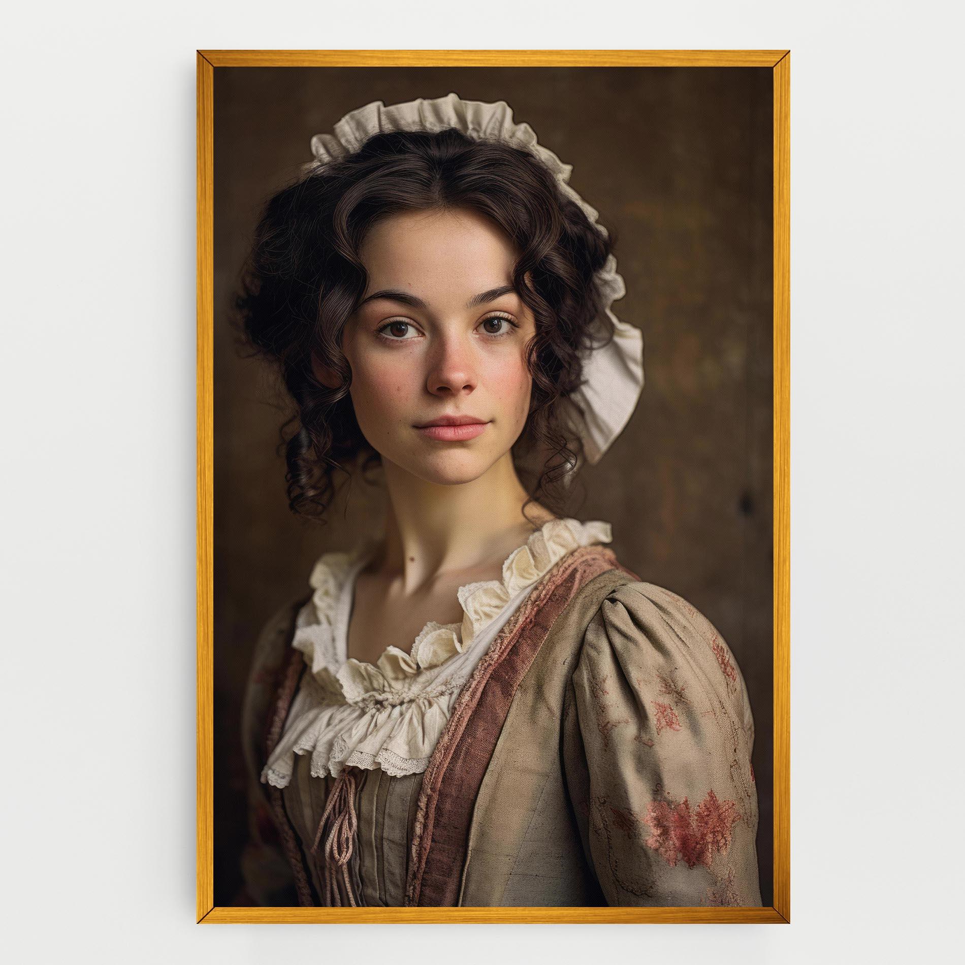 Obraz na Płótnie Light Green Dress mockup 0