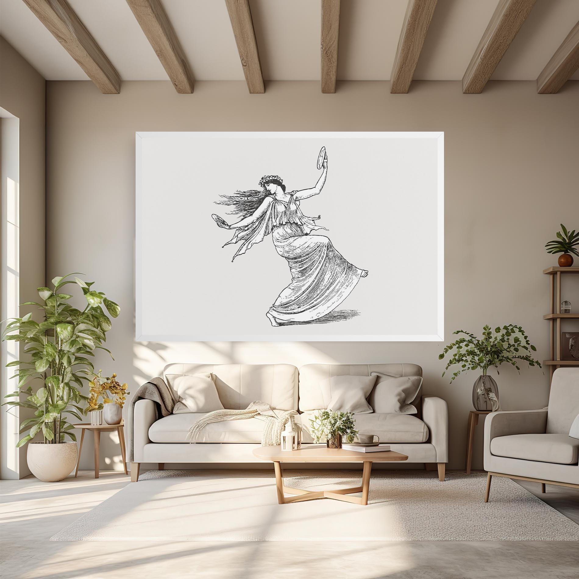 Obraz na Płótnie Vintage Dance mockup 6