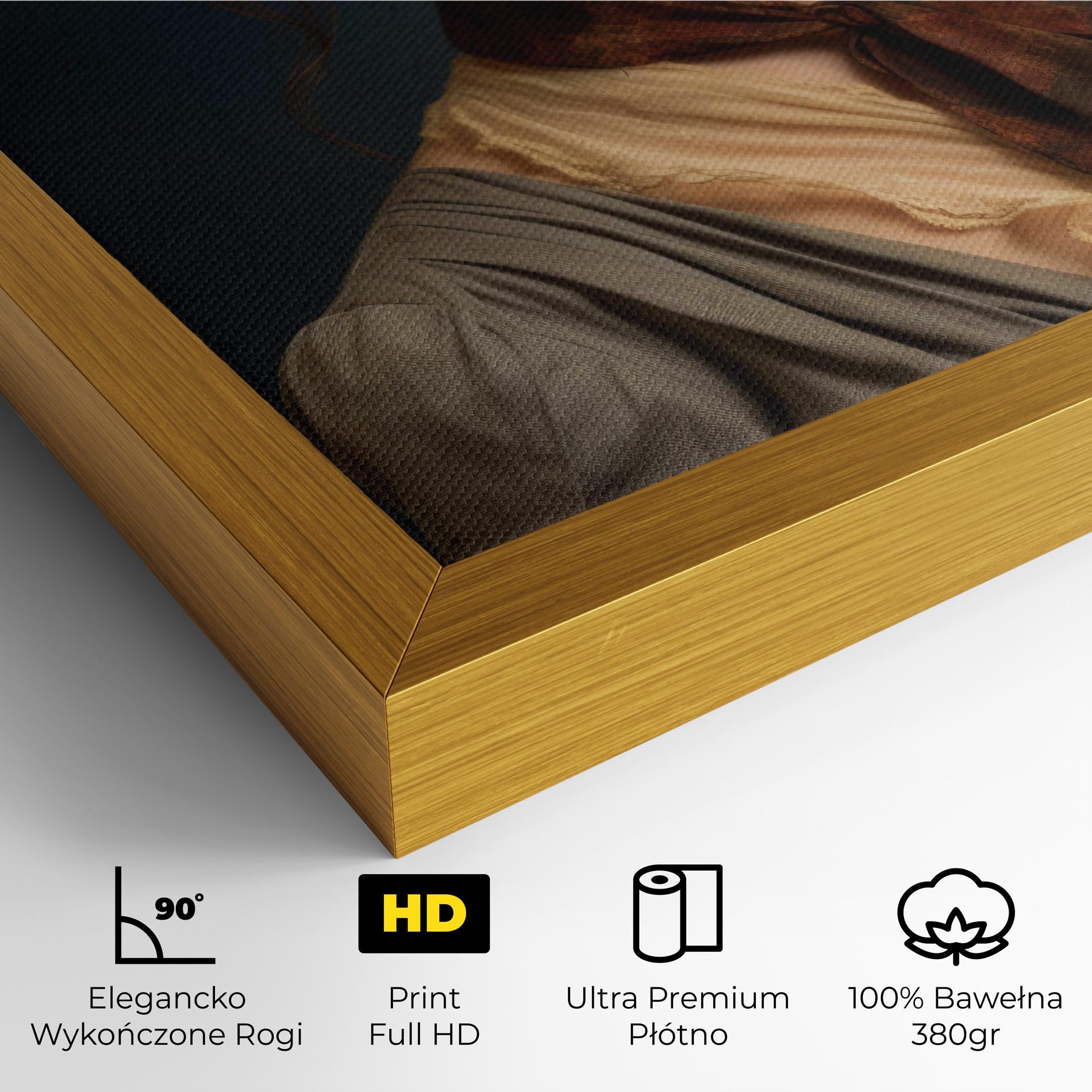 Obraz na Płótnie Brown Vintage Hat mockup 4