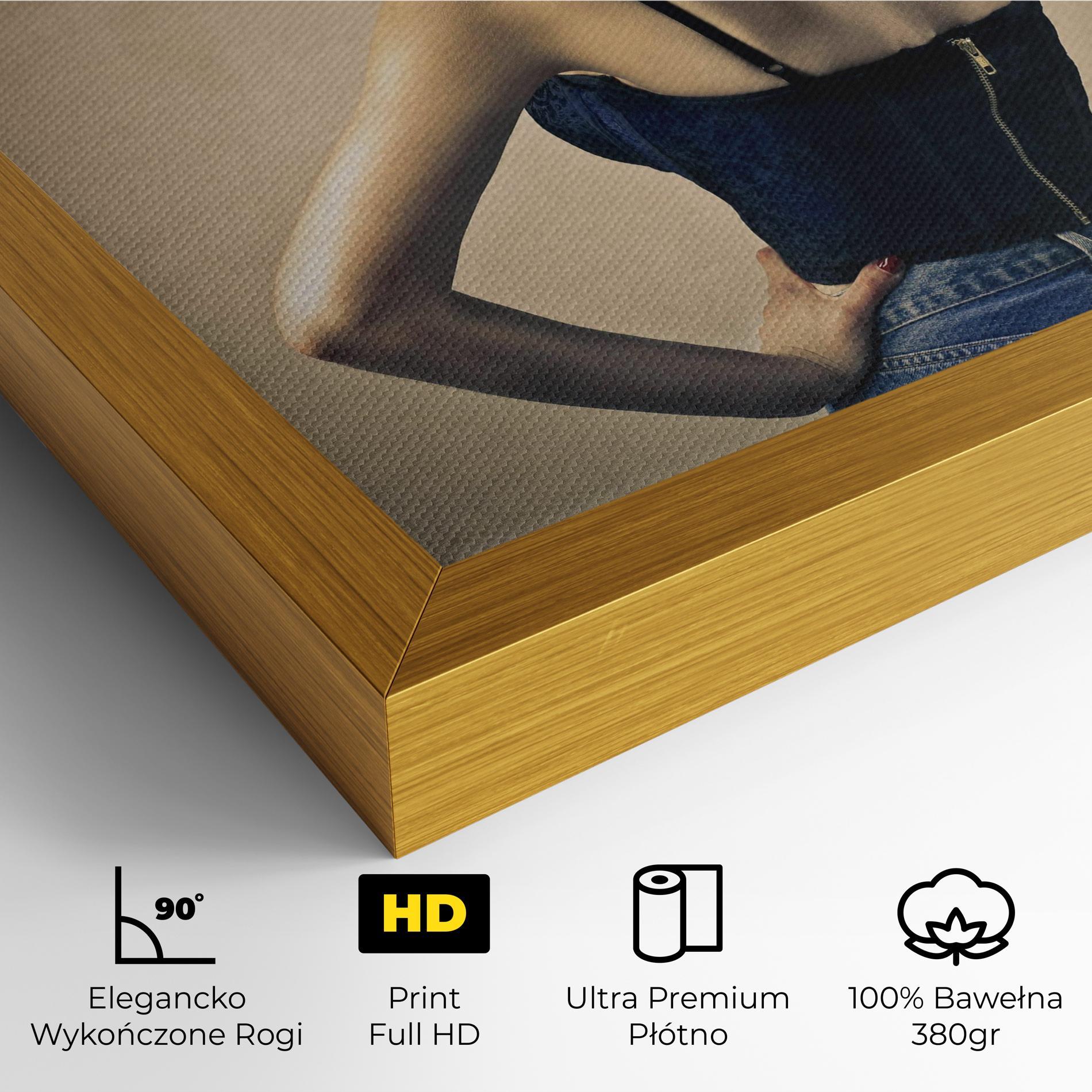 Obraz na Płótnie Pin Up Girl mockup 4