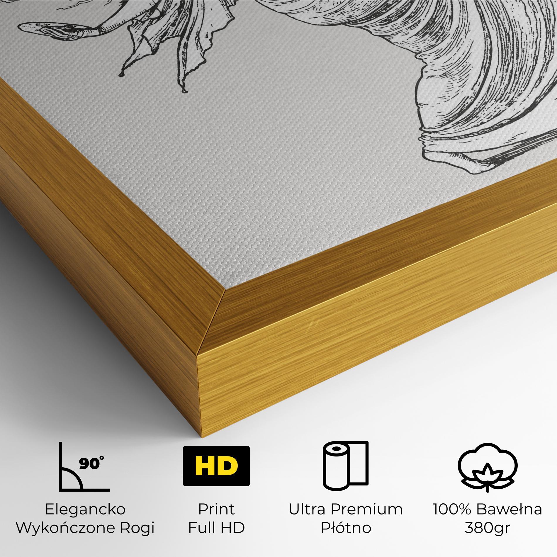 Obraz na Płótnie Vintage Dance mockup 4