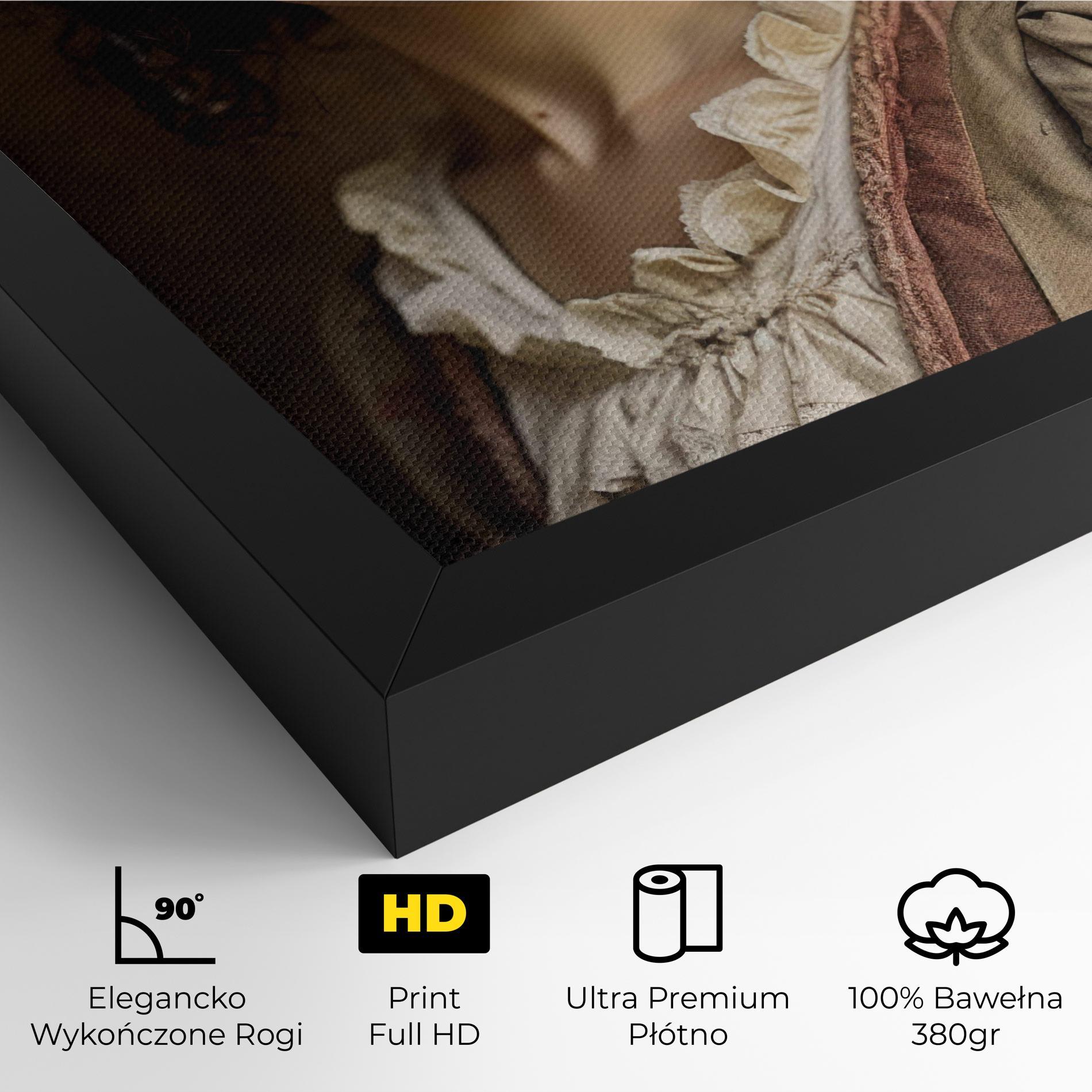 Obraz na Płótnie Light Green Dress mockup 4