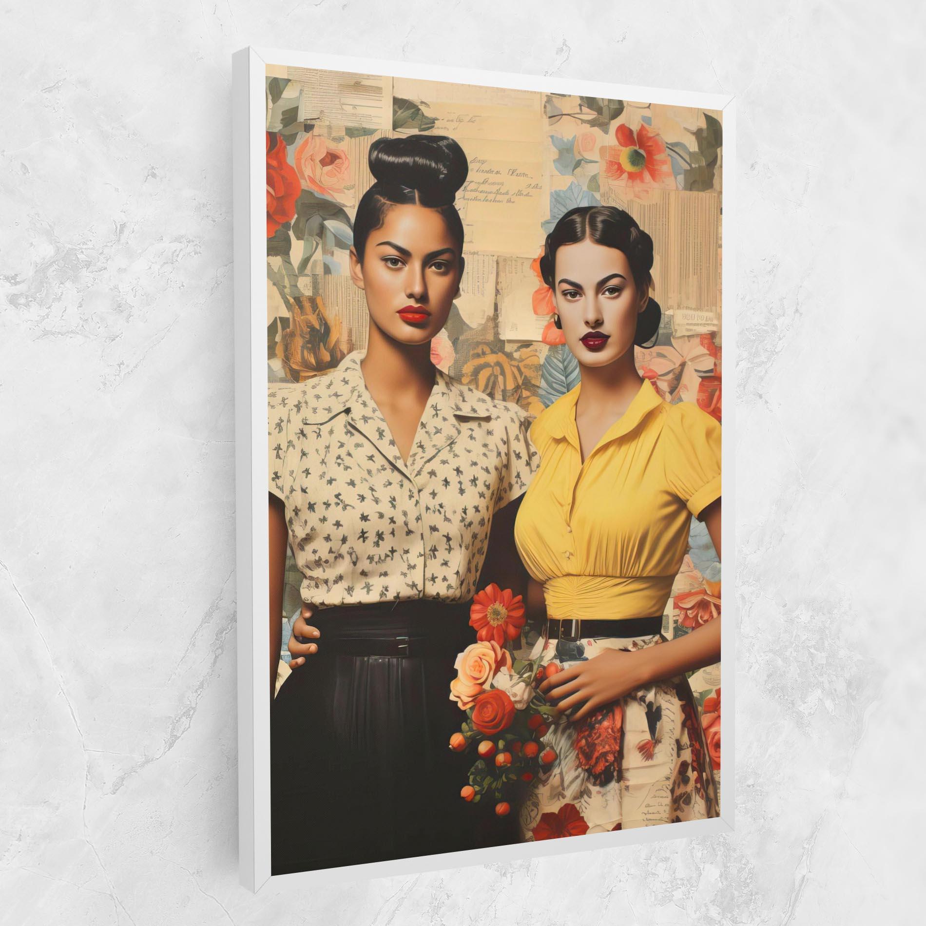 Obraz na Płótnie Friendship Vintage Power mockup 1