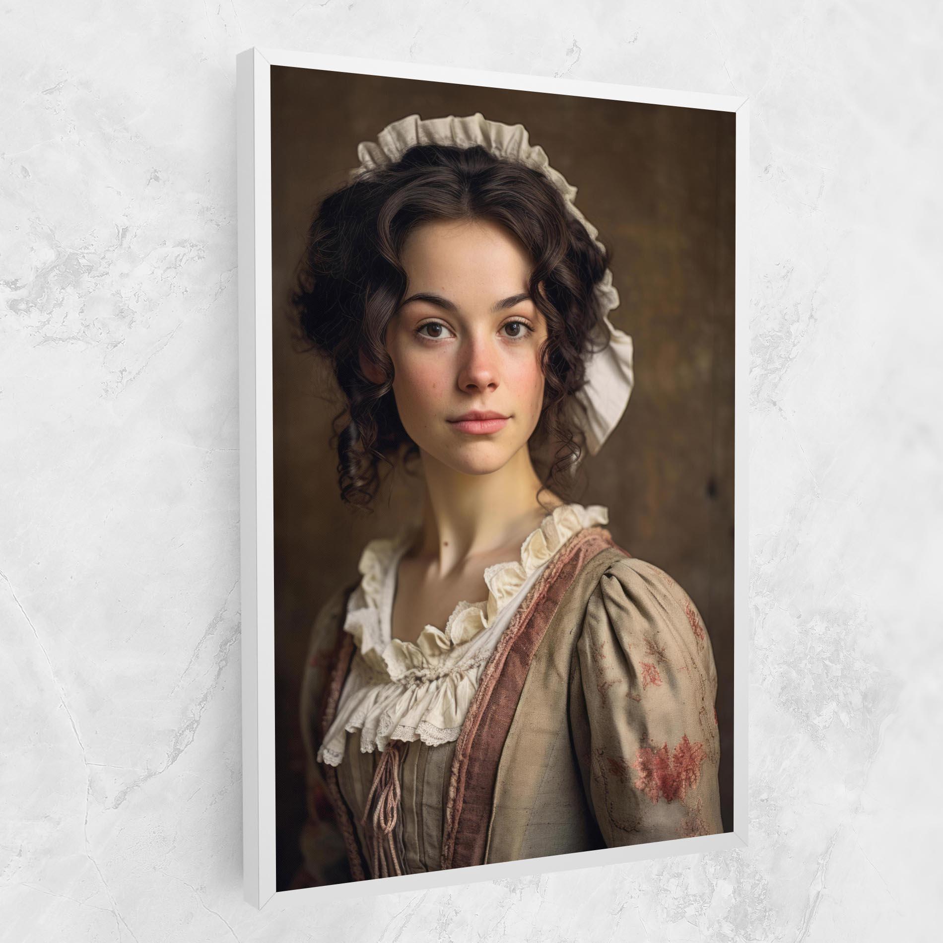 Obraz na Płótnie Light Green Dress mockup 1