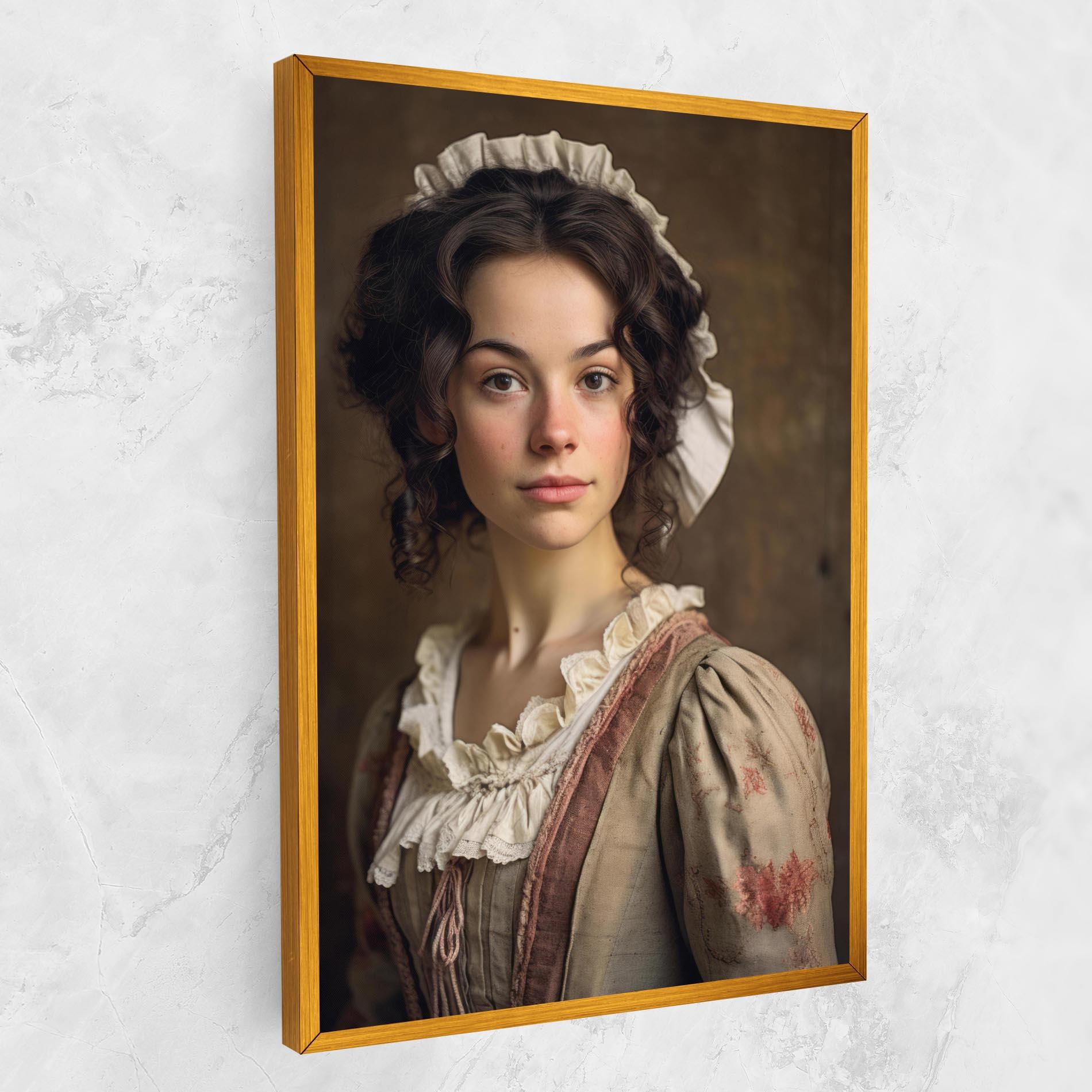 Obraz na Płótnie Light Green Dress mockup 1