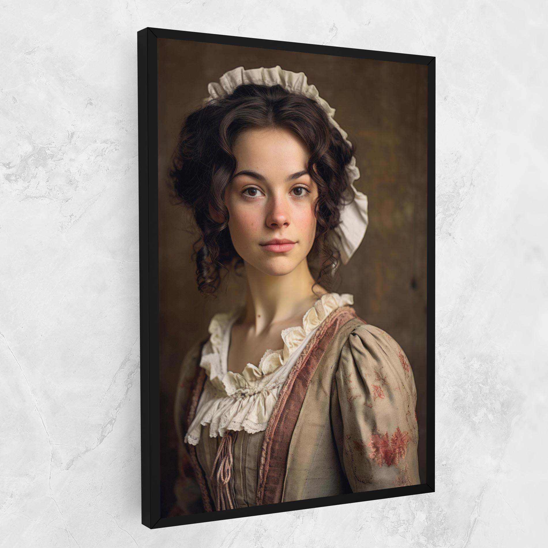 Obraz na Płótnie Light Green Dress mockup 1