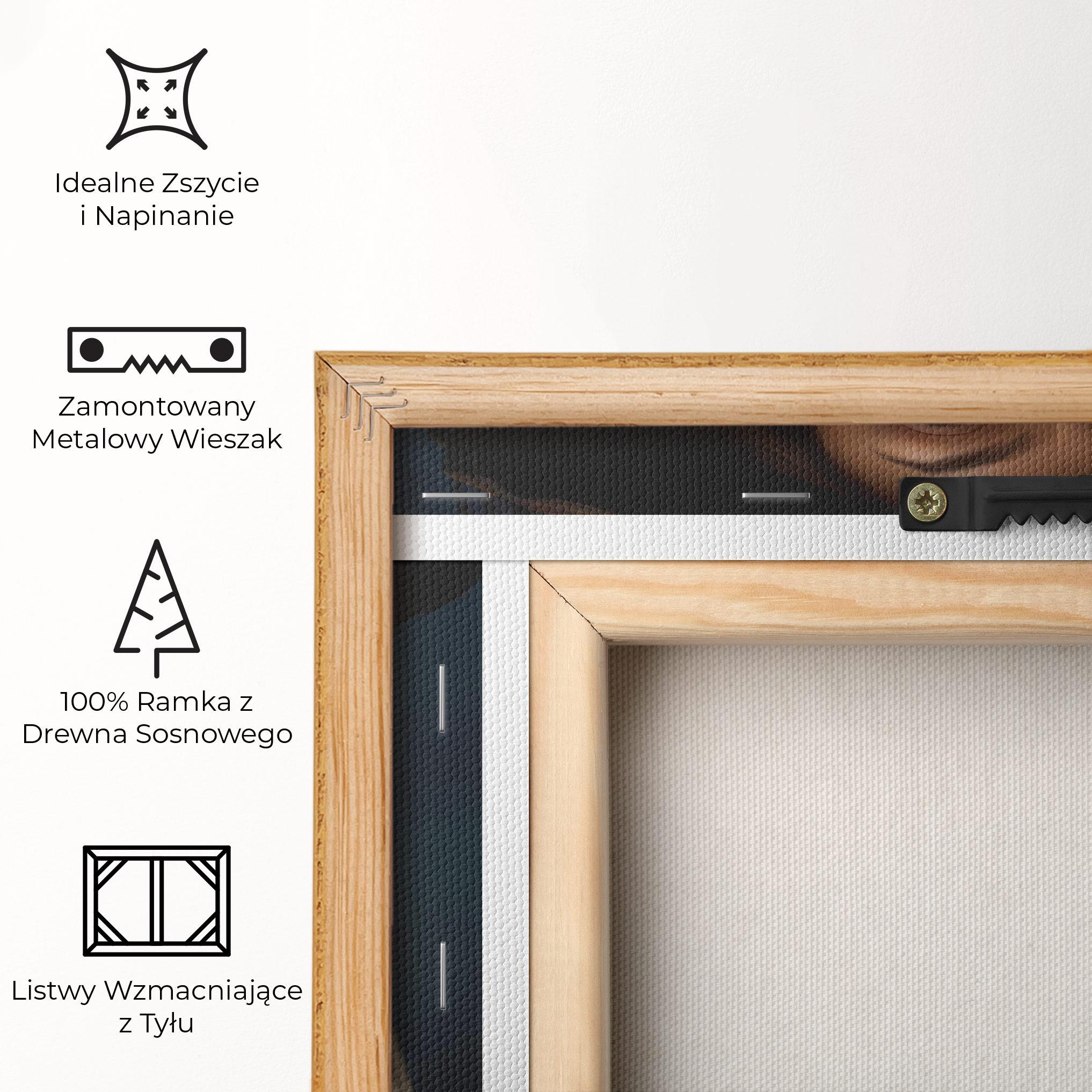 Obraz na Płótnie Brown Vintage Hat mockup 5