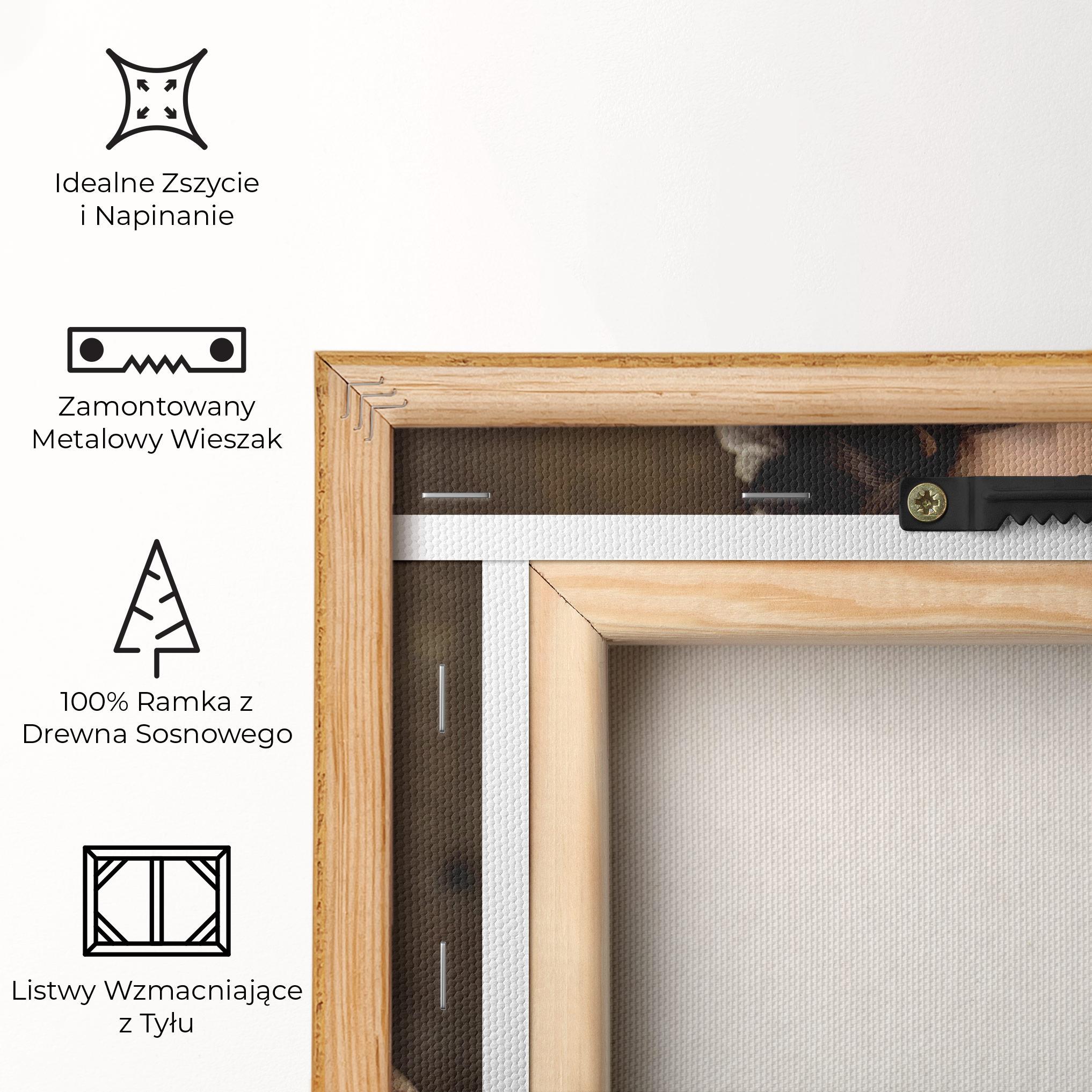 Obraz na Płótnie Light Green Dress mockup 5