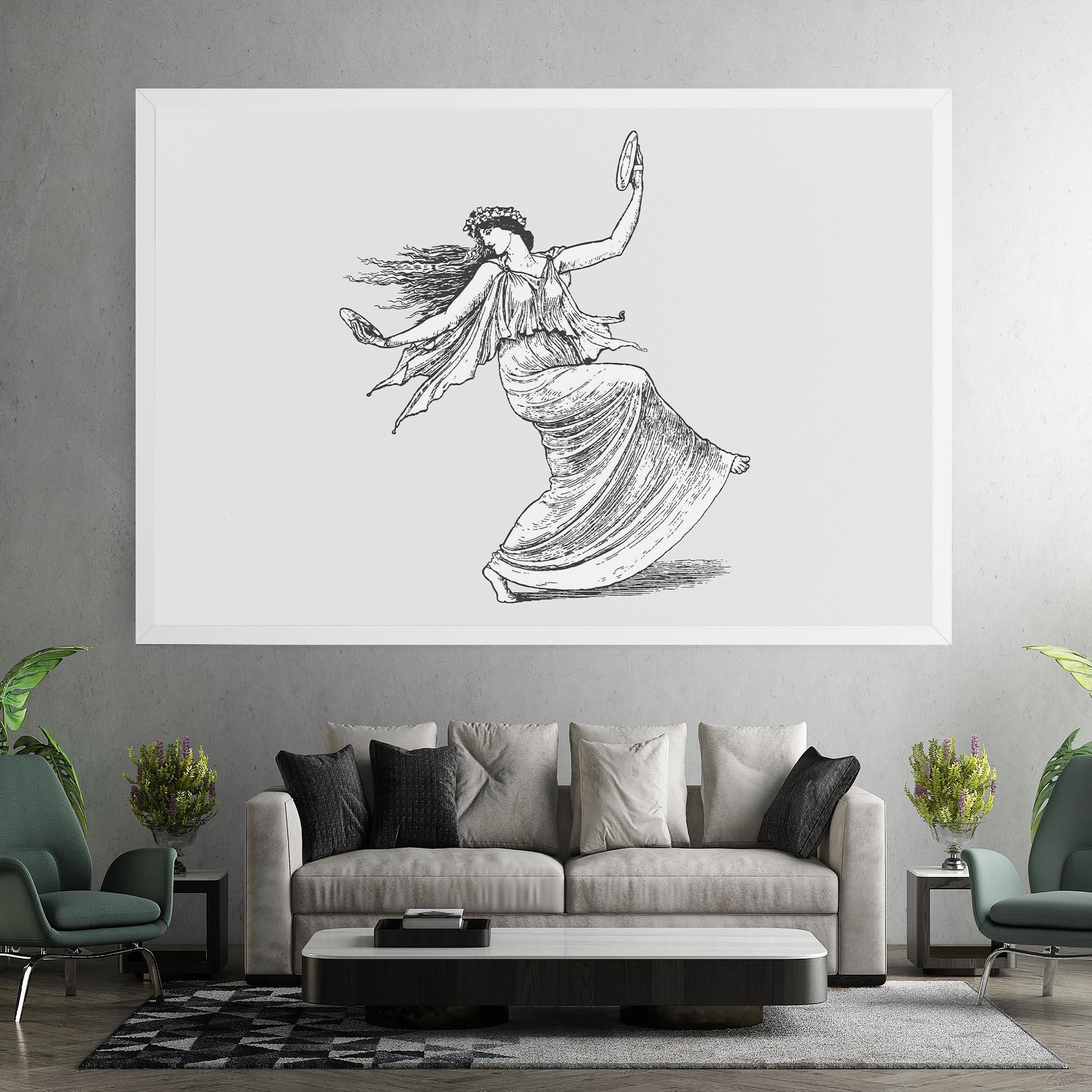 Obraz na Płótnie Vintage Dance mockup 7