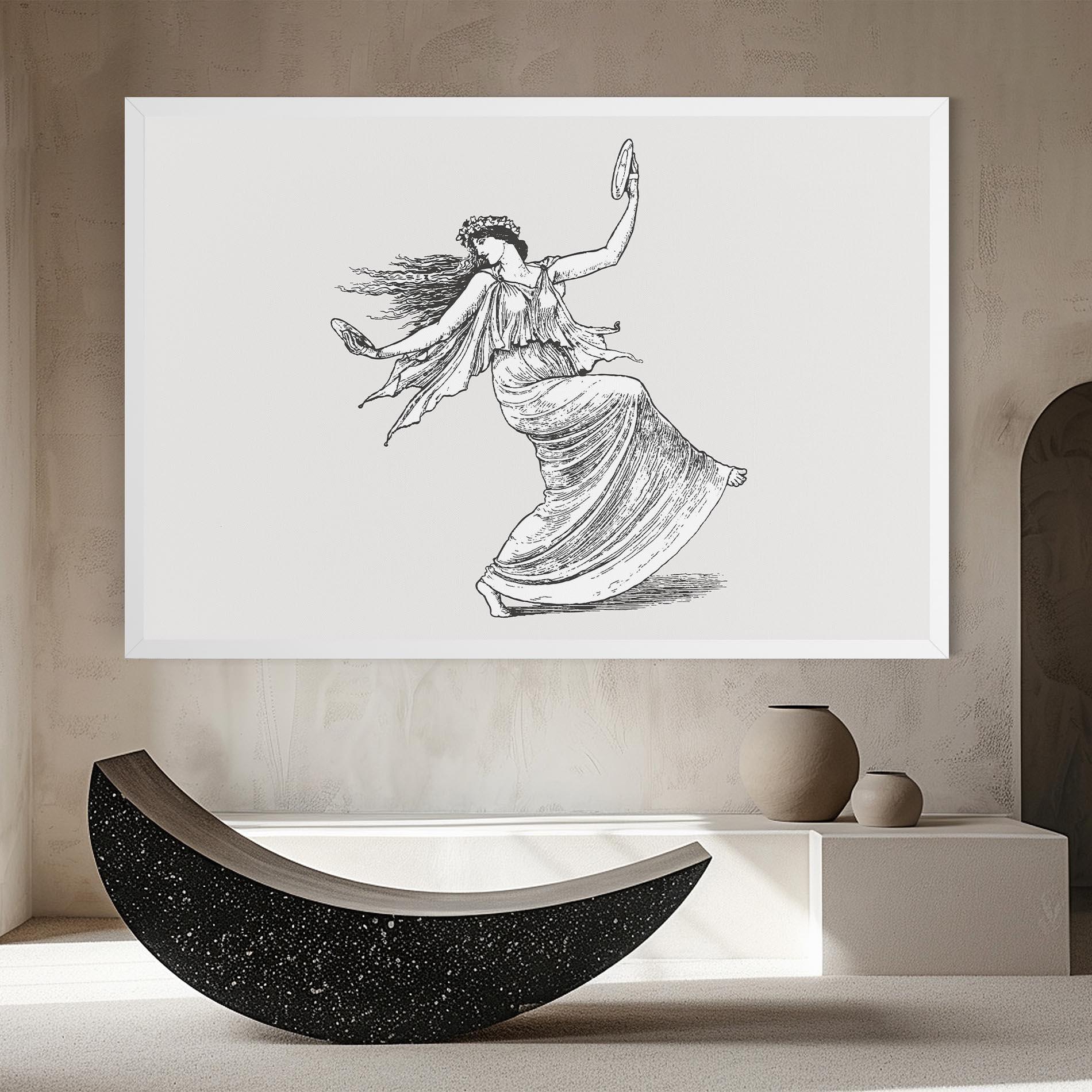 Obraz na Płótnie Vintage Dance mockup 8