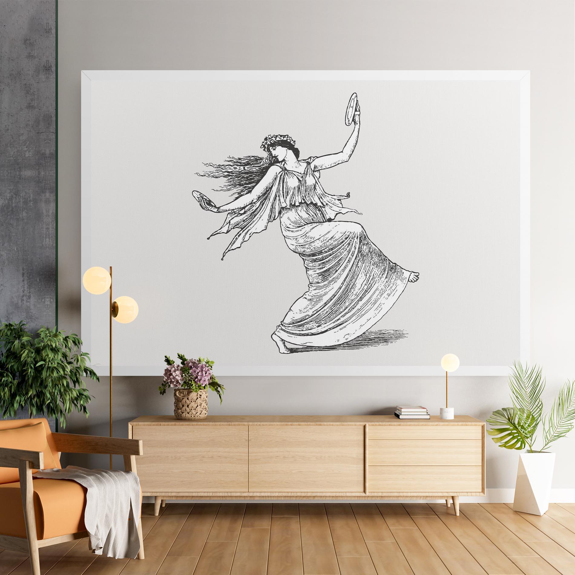 Obraz na Płótnie Vintage Dance mockup 9